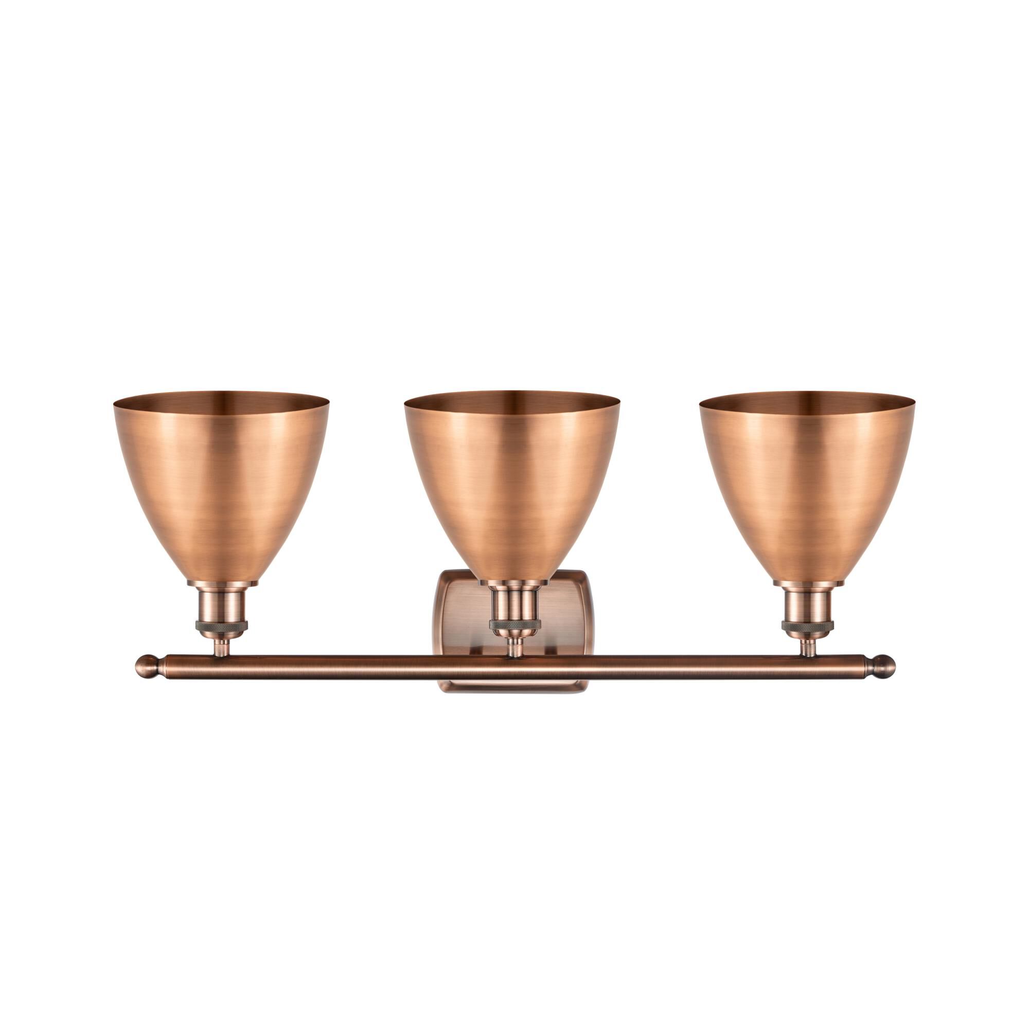 Bruno Marashlian Ballston Dome 27 Inch 3 Light Bath Vanity Light by Innovations Lighting