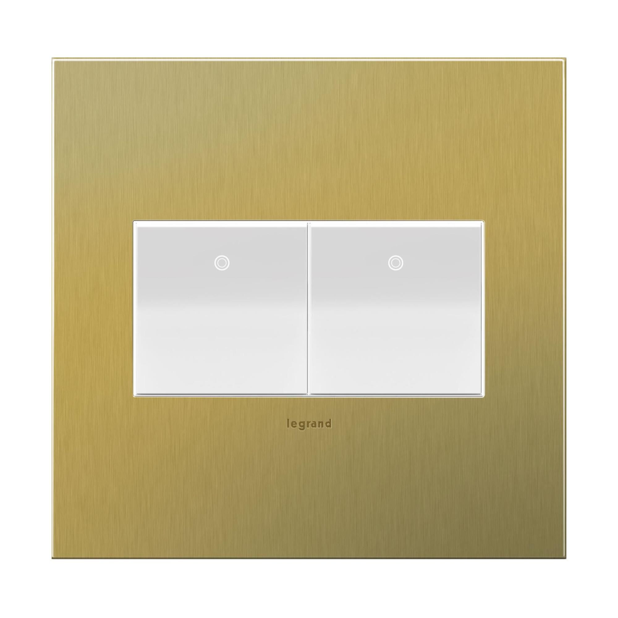 Shown in Brushed Brass finish