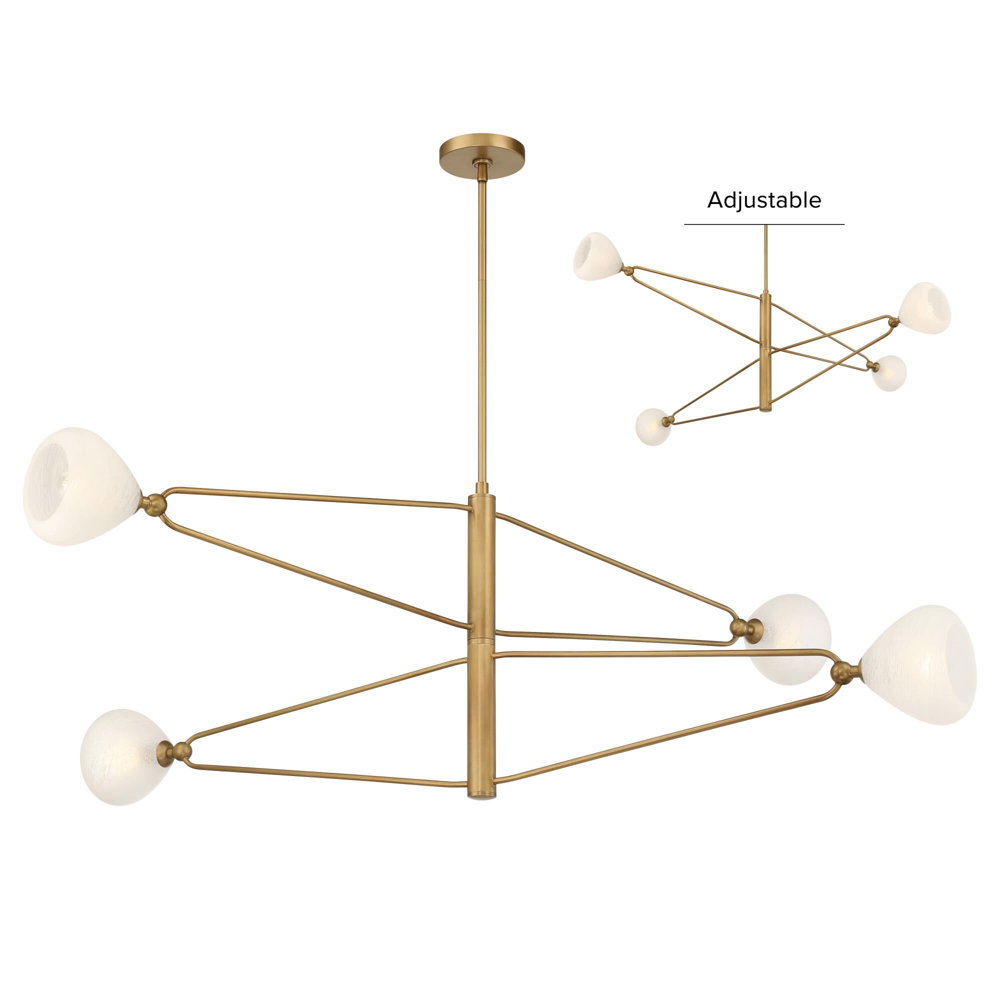 Orion 53 Inch Chandelier by Minka Lavery