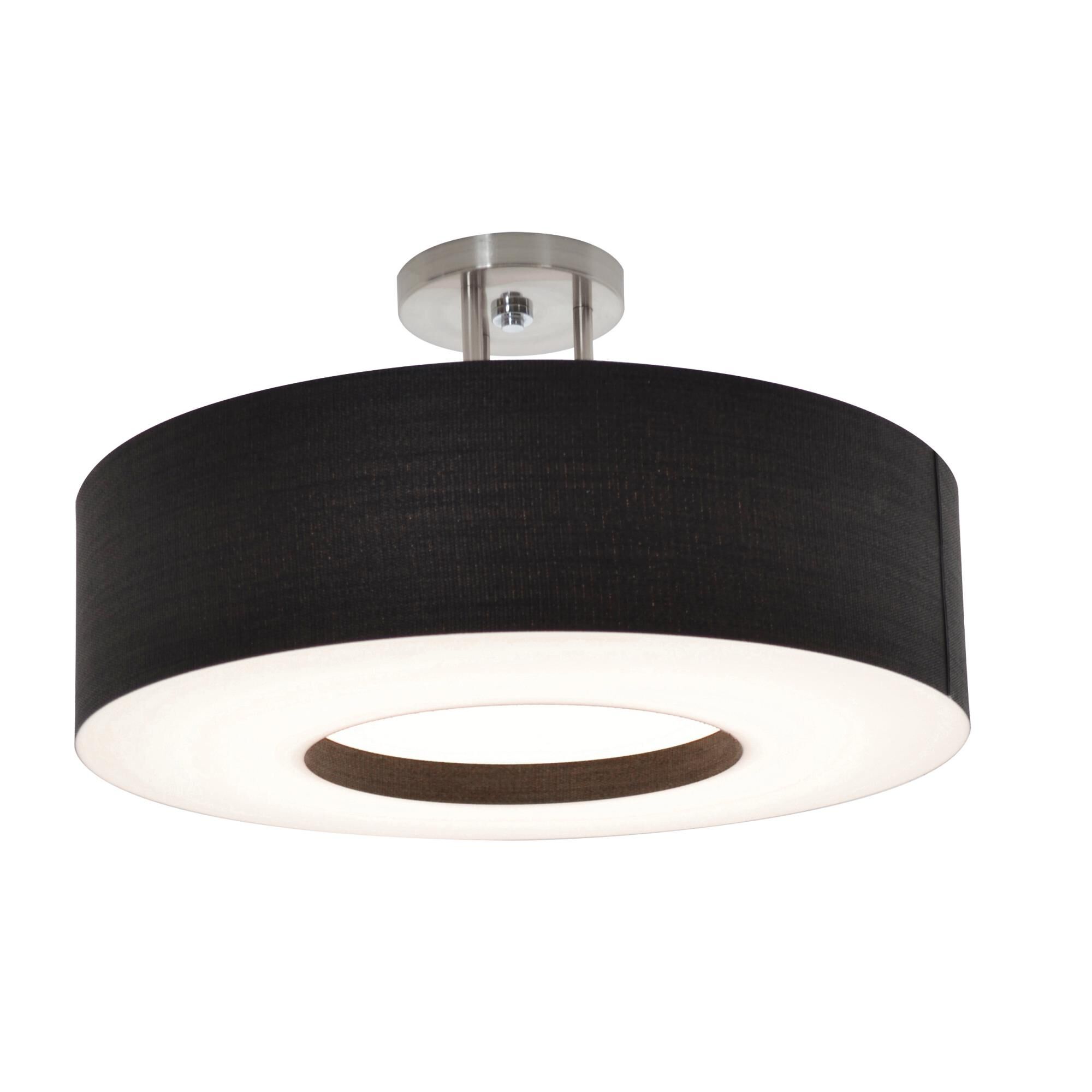 Montclair 12 Inch 2 Light Semi Flush Mount by AFX Lighting