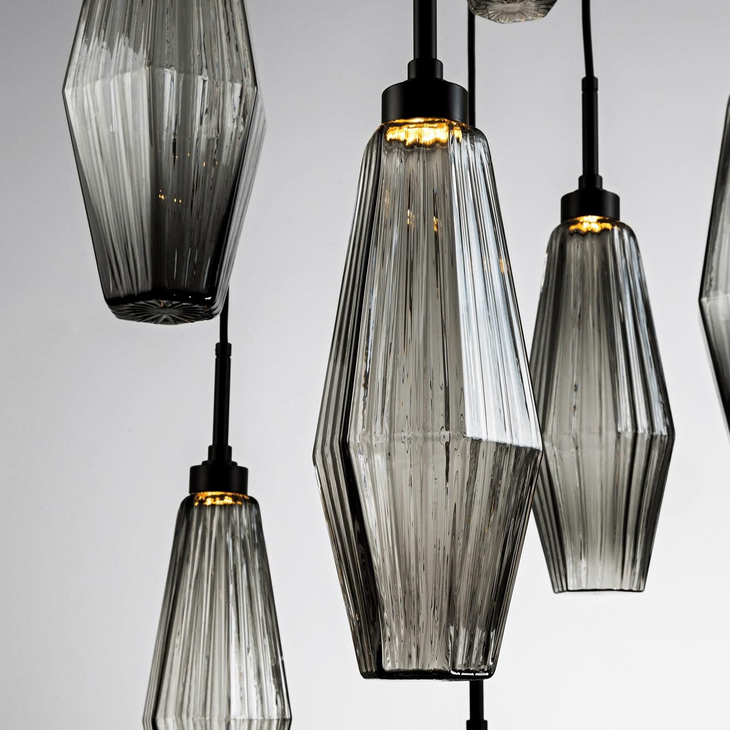 Aalto 33 Inch 11 Light LED Multi Light Pendant by Hammerton Studio