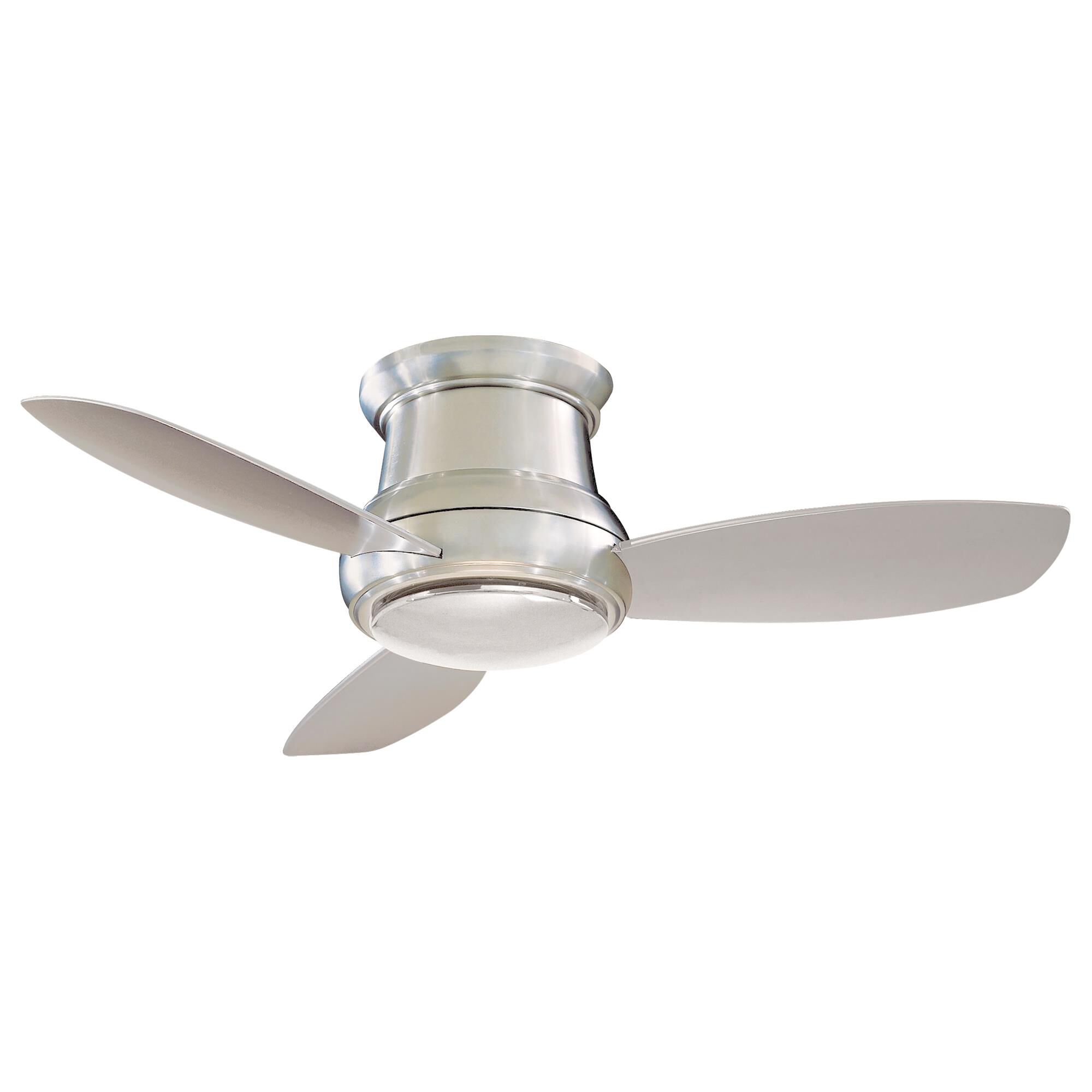 Concept 44 Inch Flush Mount Fan with Light Kit,