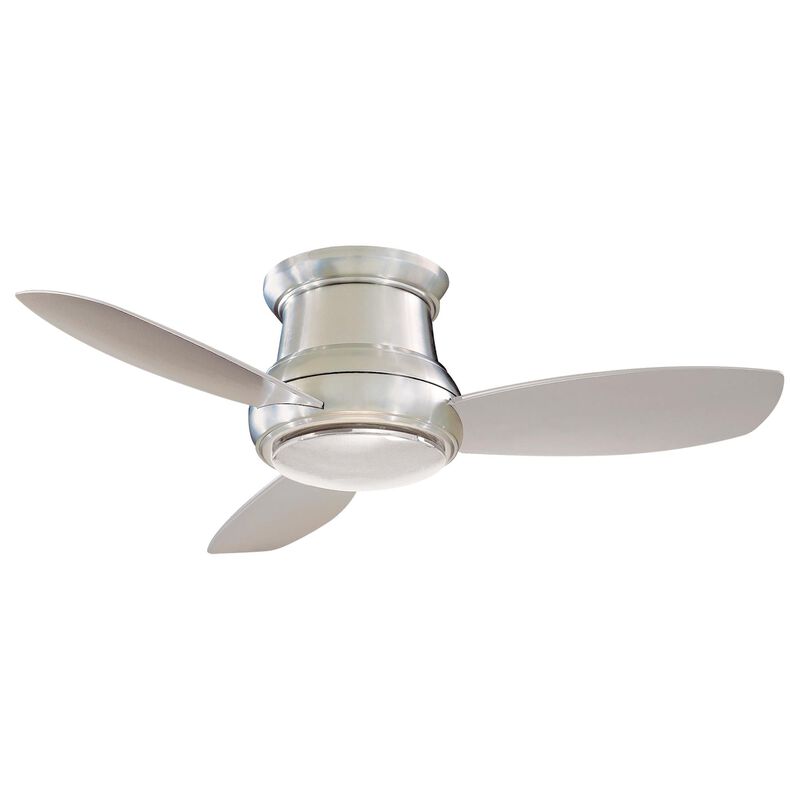 Concept 44 Inch Flush Mount Fan with Light Kit by Minka Aire