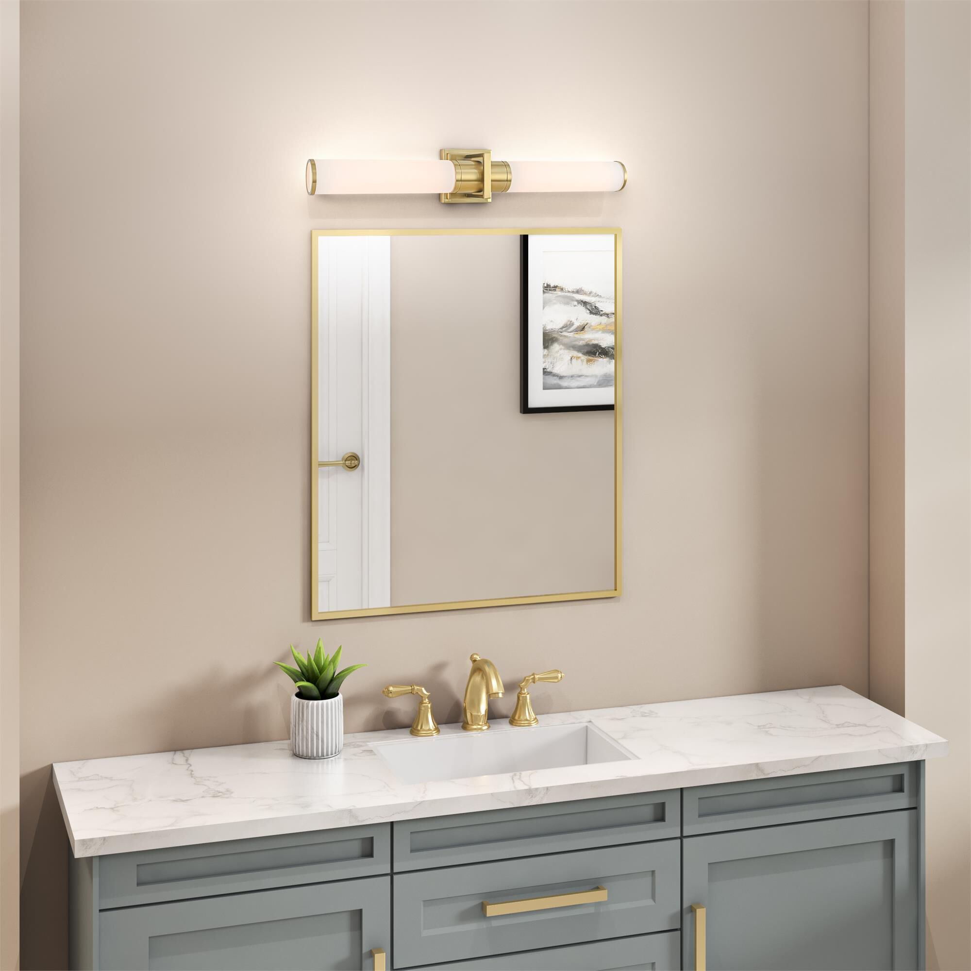 Positano 29 Inch Bath Vanity Light,