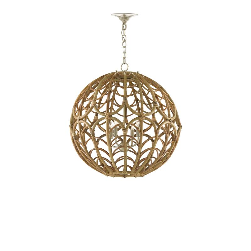 Cape Cage Pendant by Currey and Company