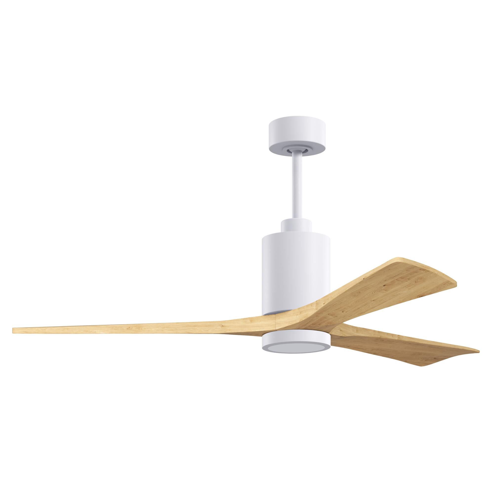 Patricia 60 Inch Ceiling Fan with Light Kit by Matthews Fan Company