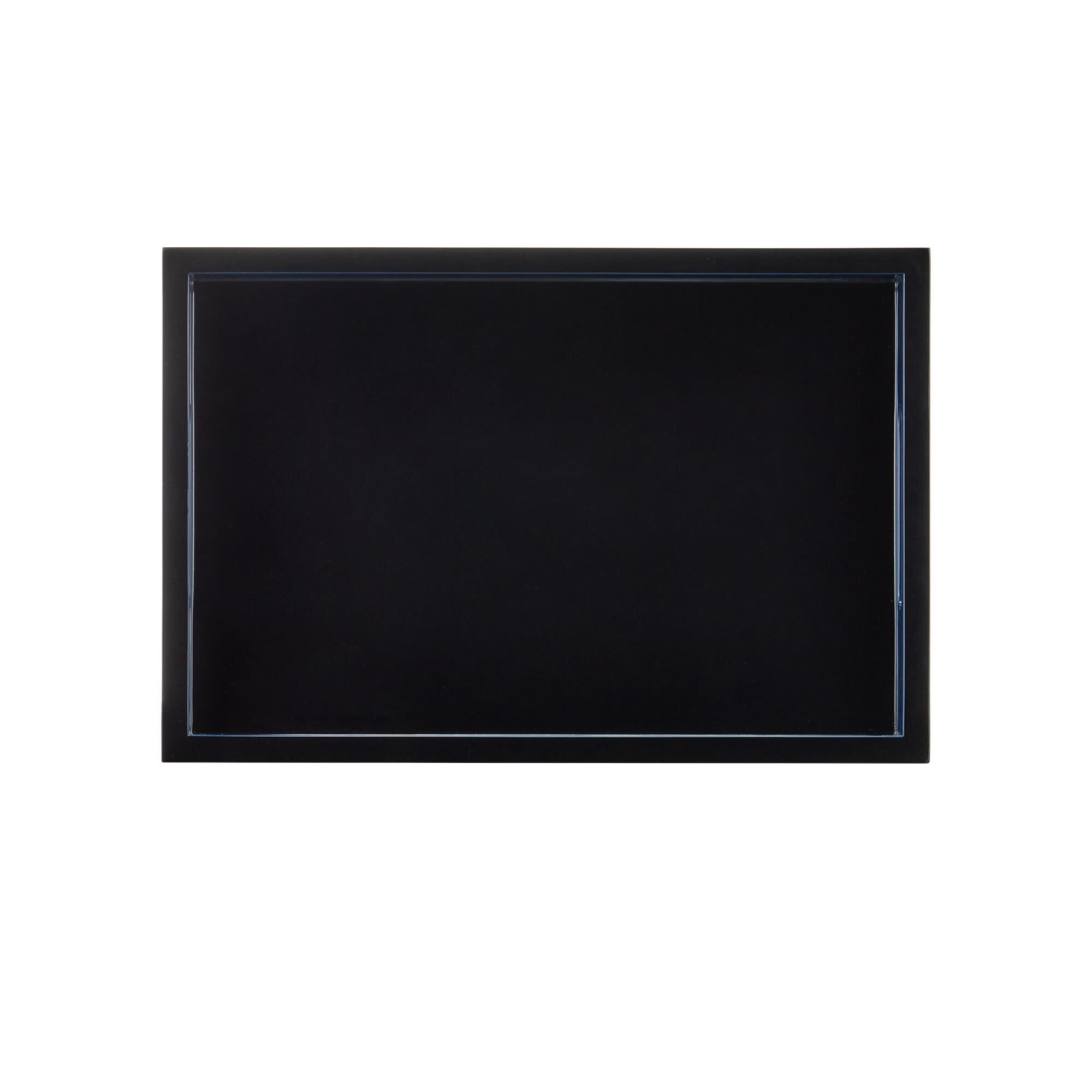 Navy Lacquer Tray,