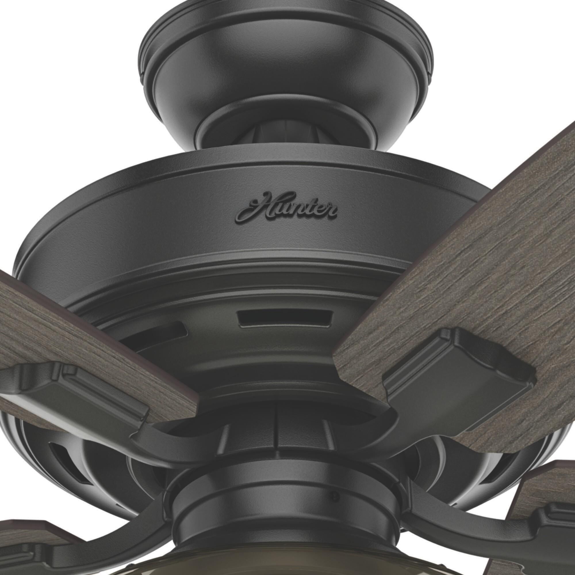 Bennett 52 Inch Ceiling Fan with Light Kit by Hunter Fan