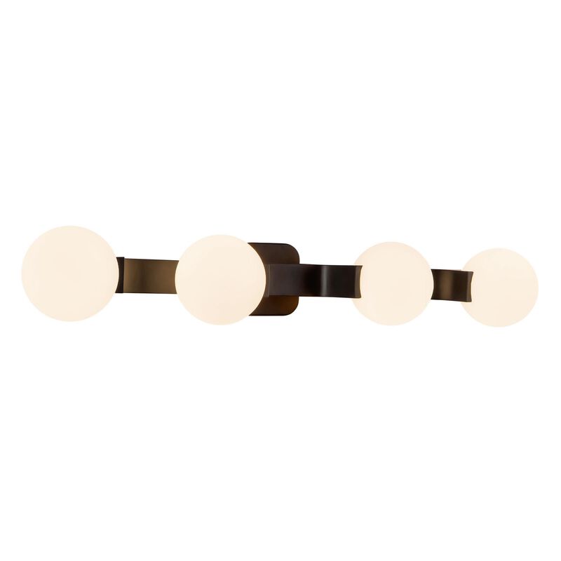 Mark Choi Briar 34 Inch 4 Light Bath Vanity Light by Kuzco