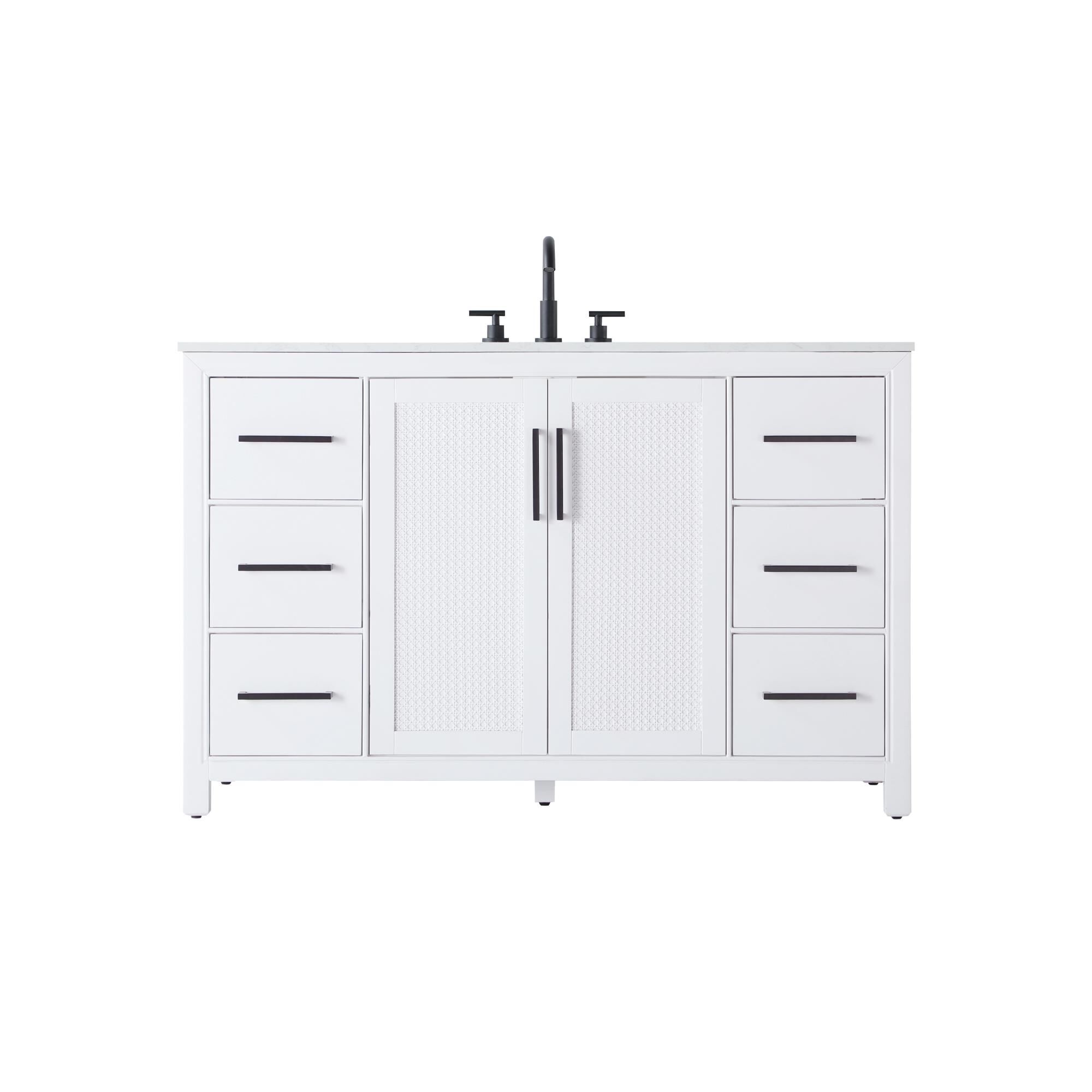 Shown in White finish