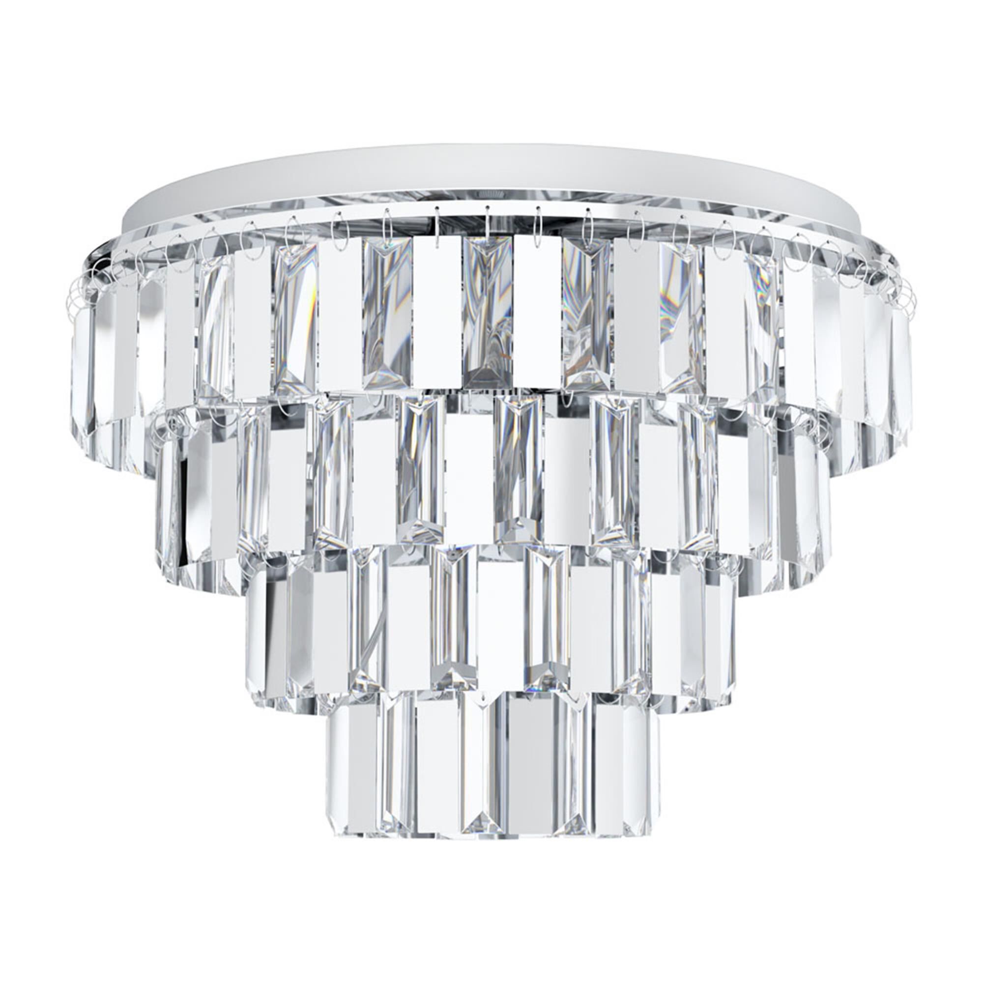 Eglo Erseka 19 Inch 7 Light Semi Flush Mount by Eglo Lighting