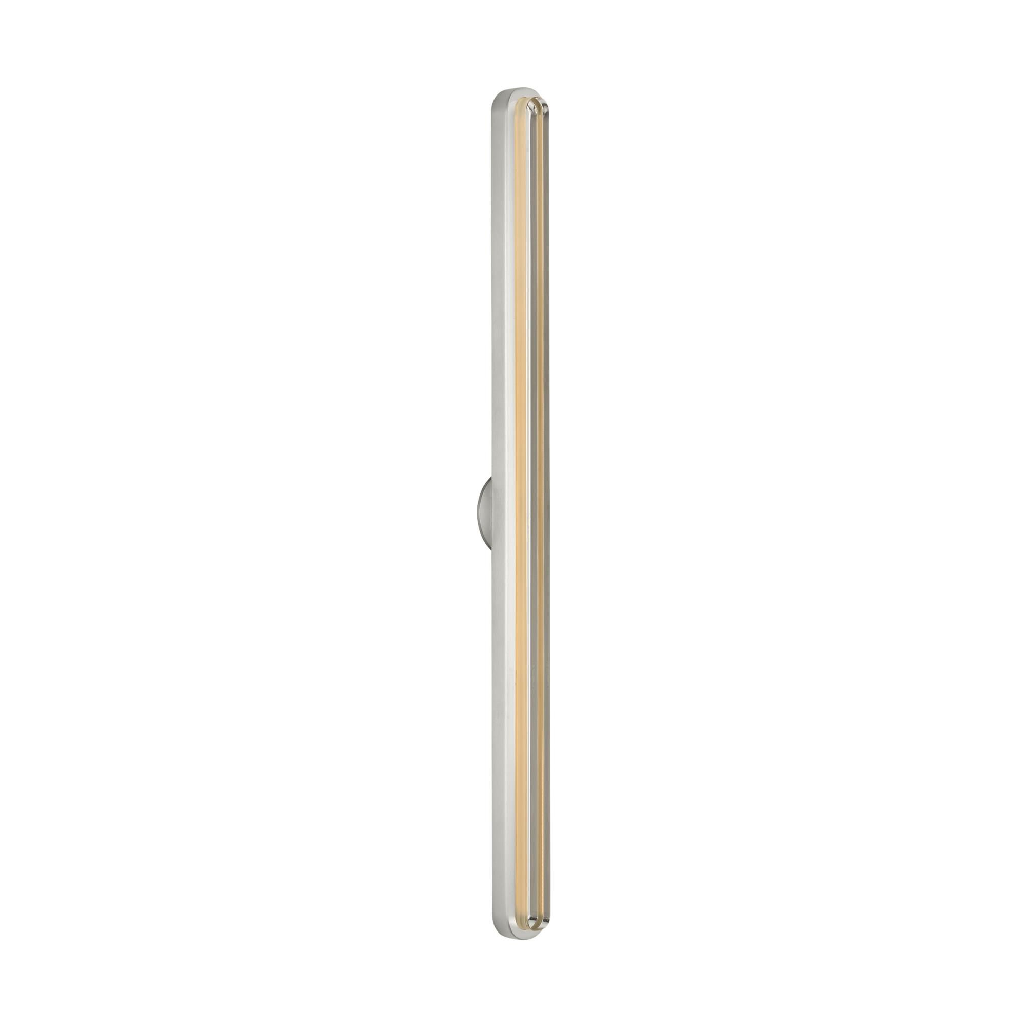 Shown in Satin Nickel finish and Clear Crystal glass