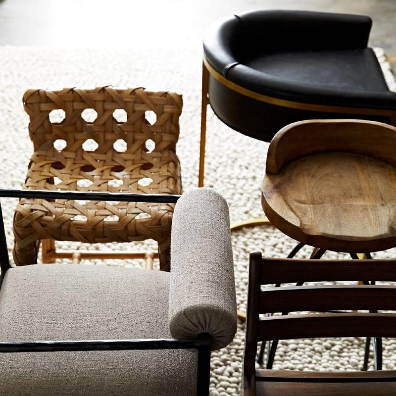 Barbana Tall Stool by Arteriors