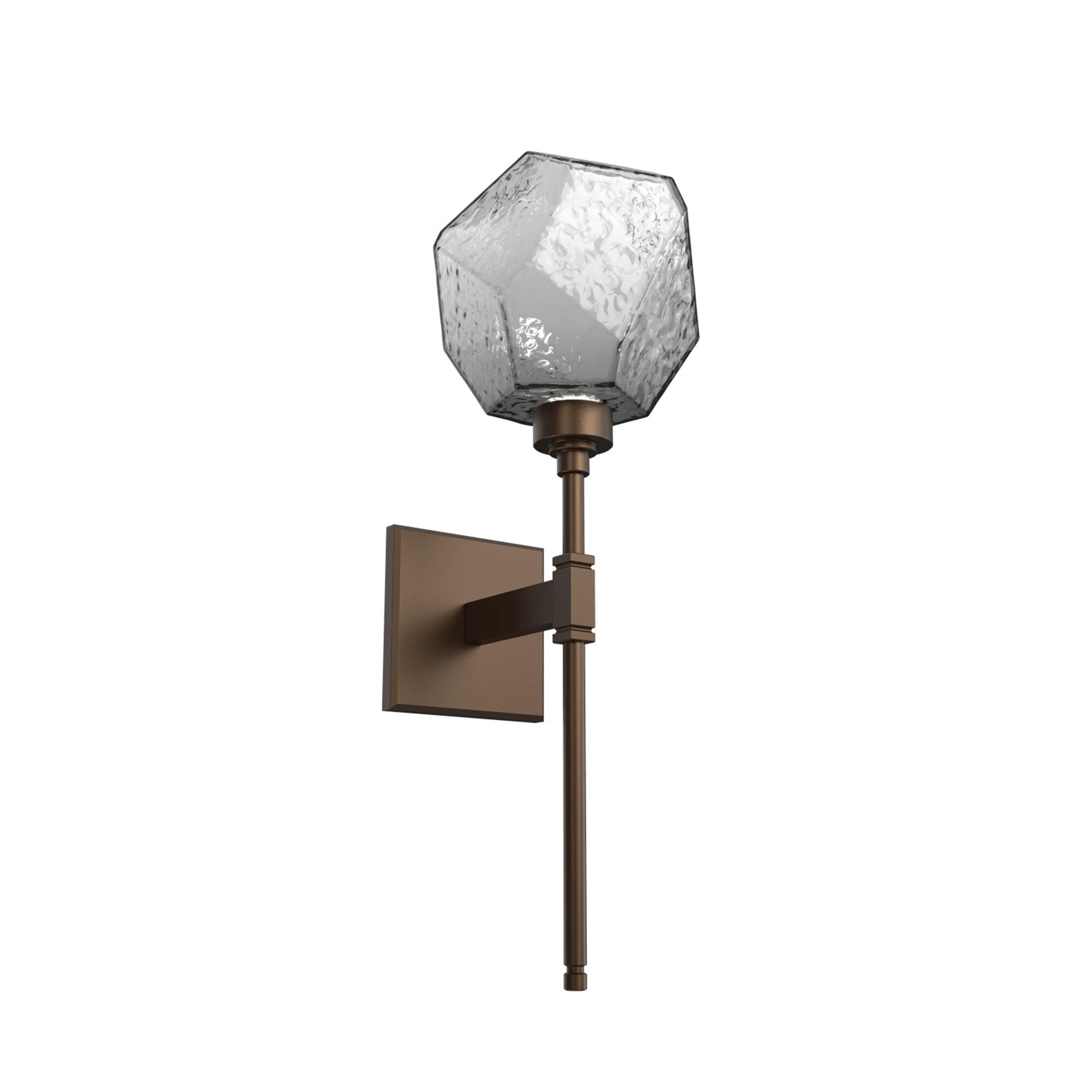 Shown in Flat Bronze finish and Smoke glass