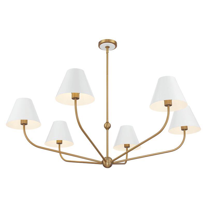 Xavier 48 Inch Chandelier by Crystorama