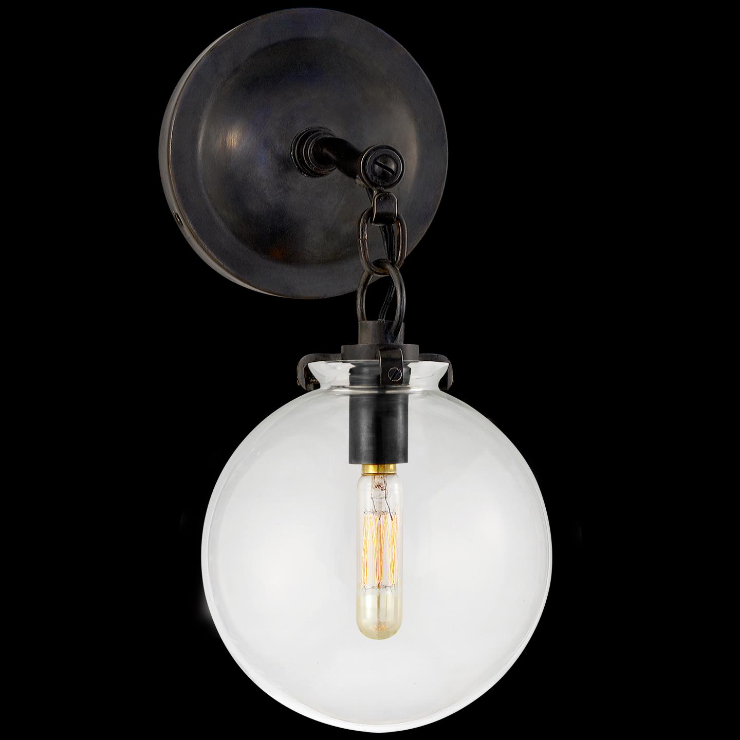 Visual Comfort Signature Collection Thomas O'Brien Katie 12 Inch Wall Sconce