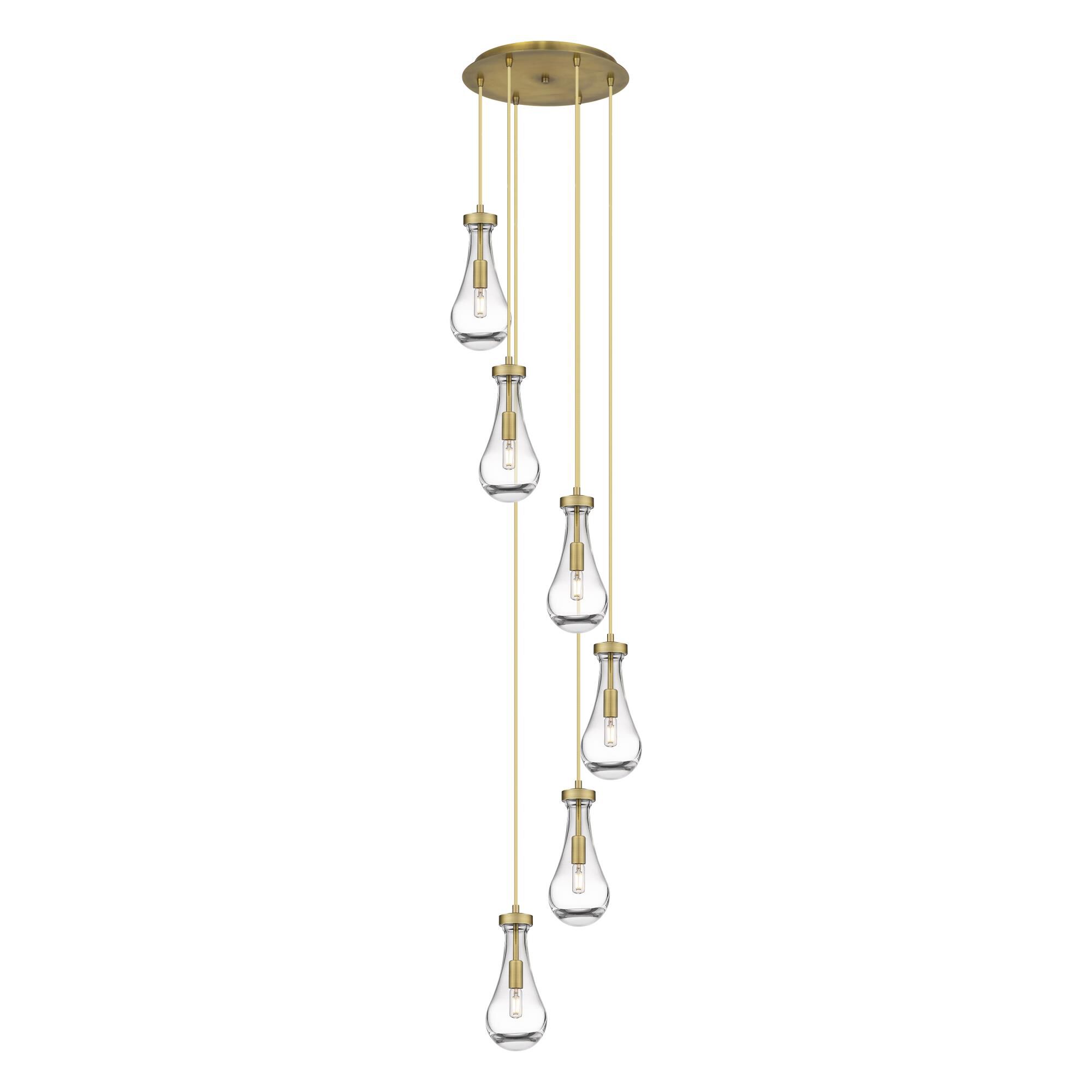Bruno Marashlian Owego 15 Inch 6 Light Multi Light Pendant by Innovations Lighting