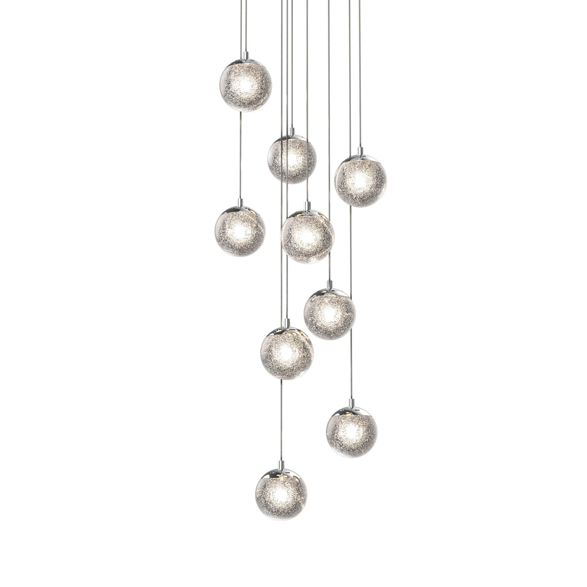 Champagne Bubbles Multi Light Pendant by SONNEMAN