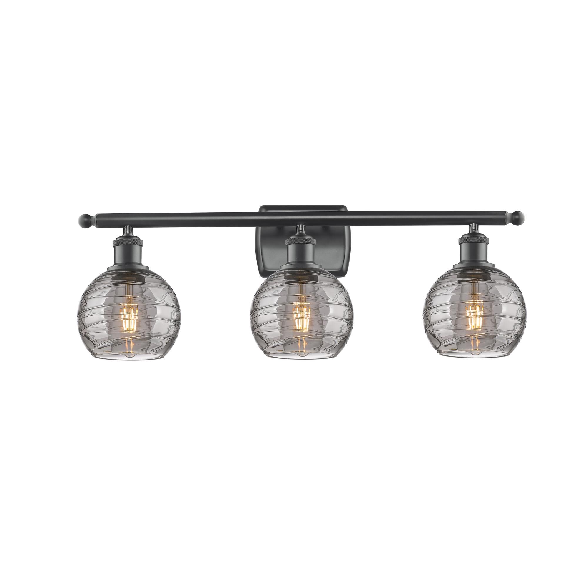 Bruno Marashlian Athens Deco Swirl 26 Inch Bath Vanity Light by Innovations Lighting