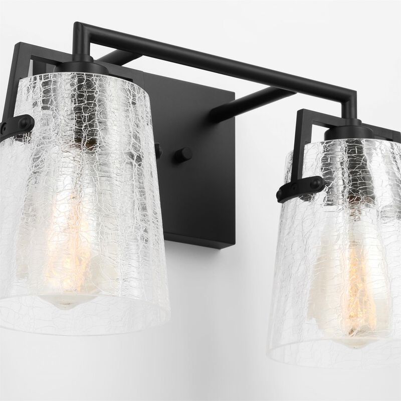 Drew & Jonathan Crofton 15 Inch 2 Light Bath Vanity Light by Visual Comfort Studio