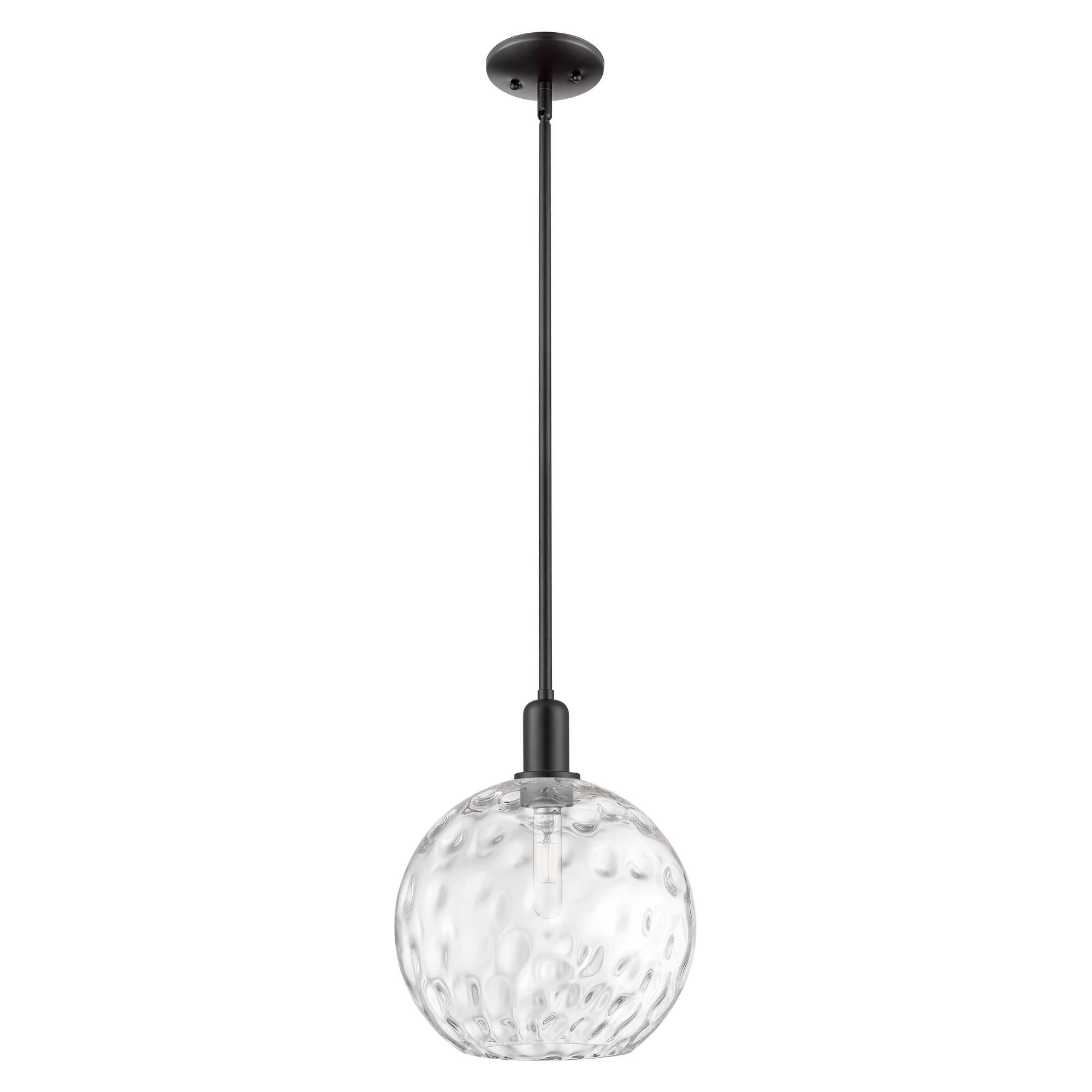 Shown in Matte Black finish and Clear Water glass