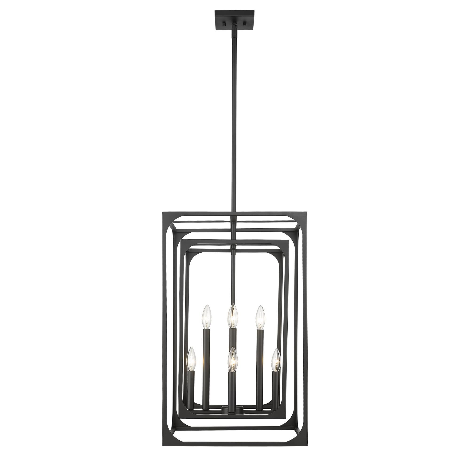 Shown in Matte Black finish and Steel shade