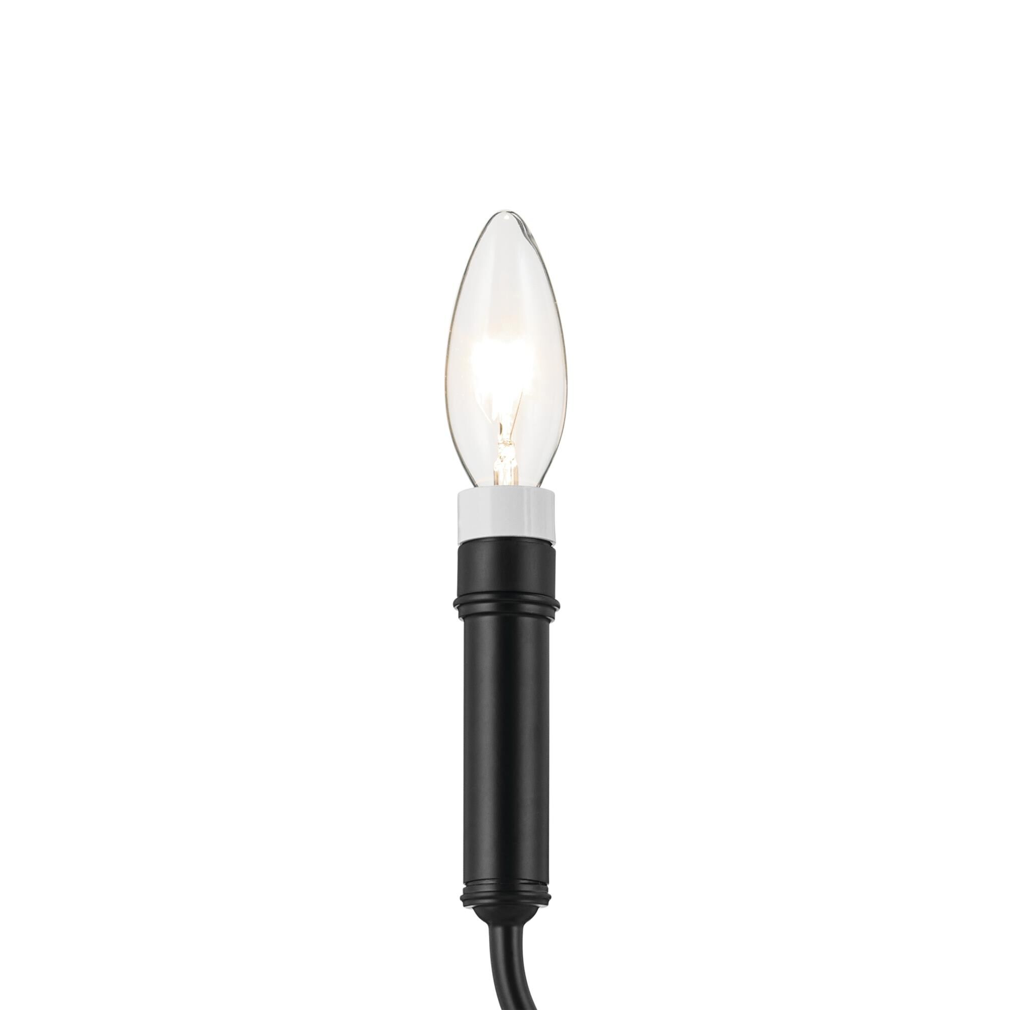 Shown in Black finish