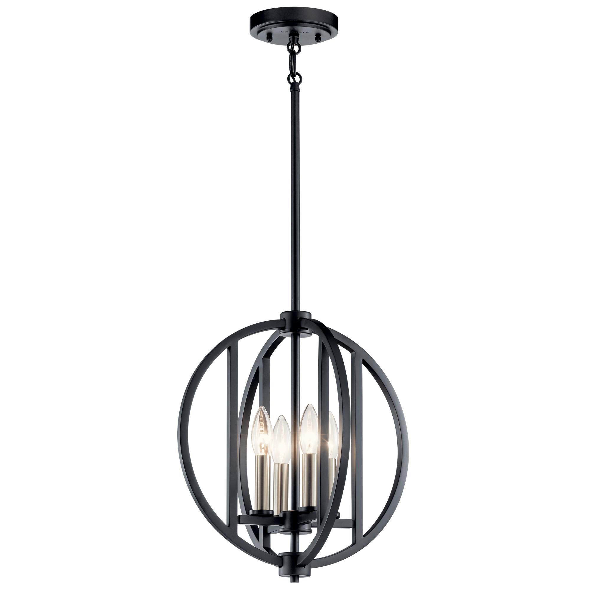 Samural 14 Inch 4 Light Mini Chandelier by Kichler Lighting