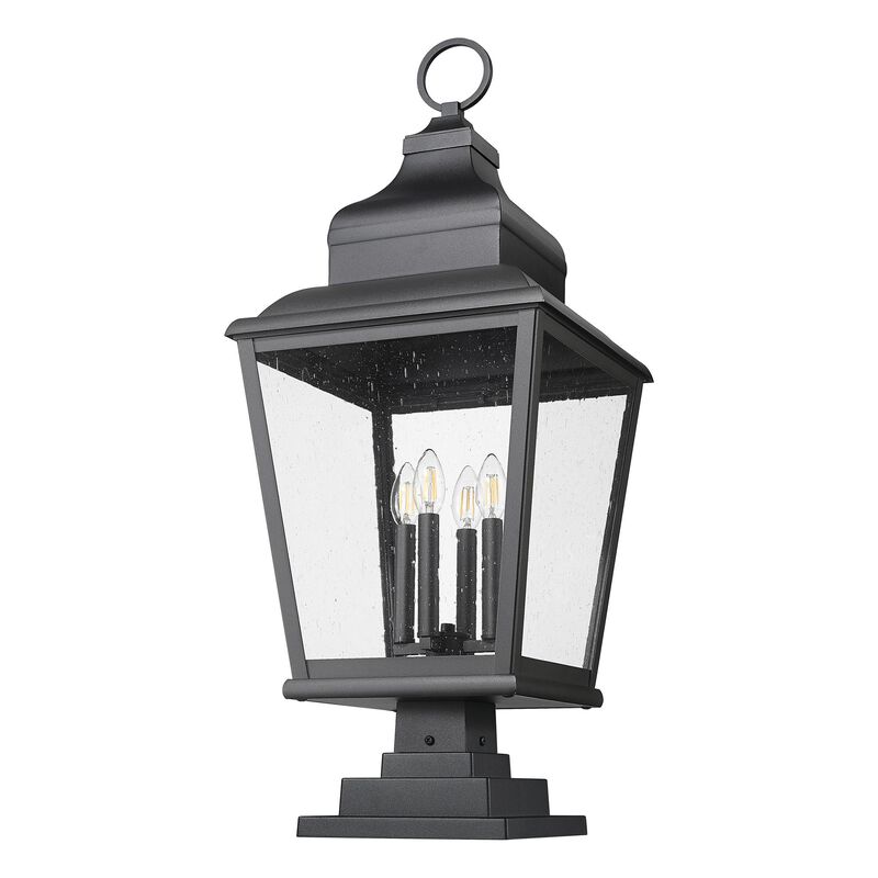 Raphael 35 Inch Outdoor Pier Lamp by Z-lite