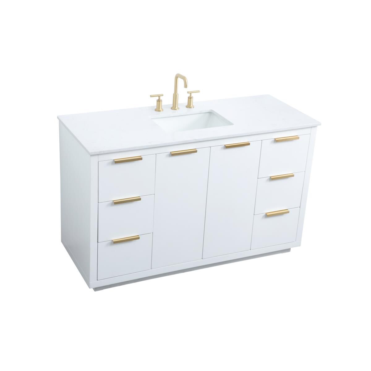 Shown in White finish