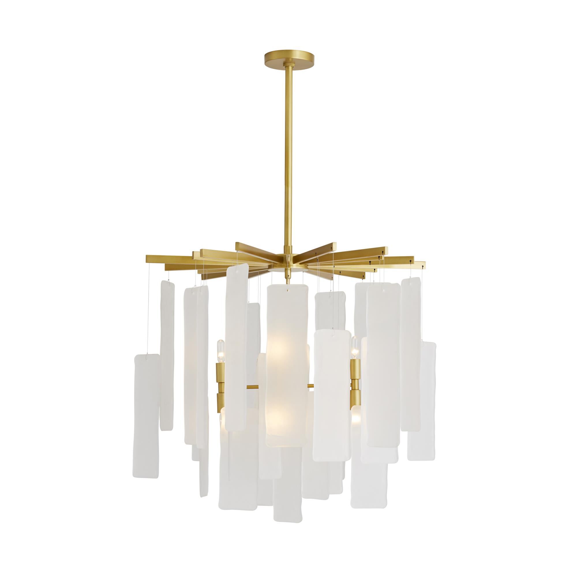 Harriet 28 Inch 8 Light Chandelier by Arteriors Home