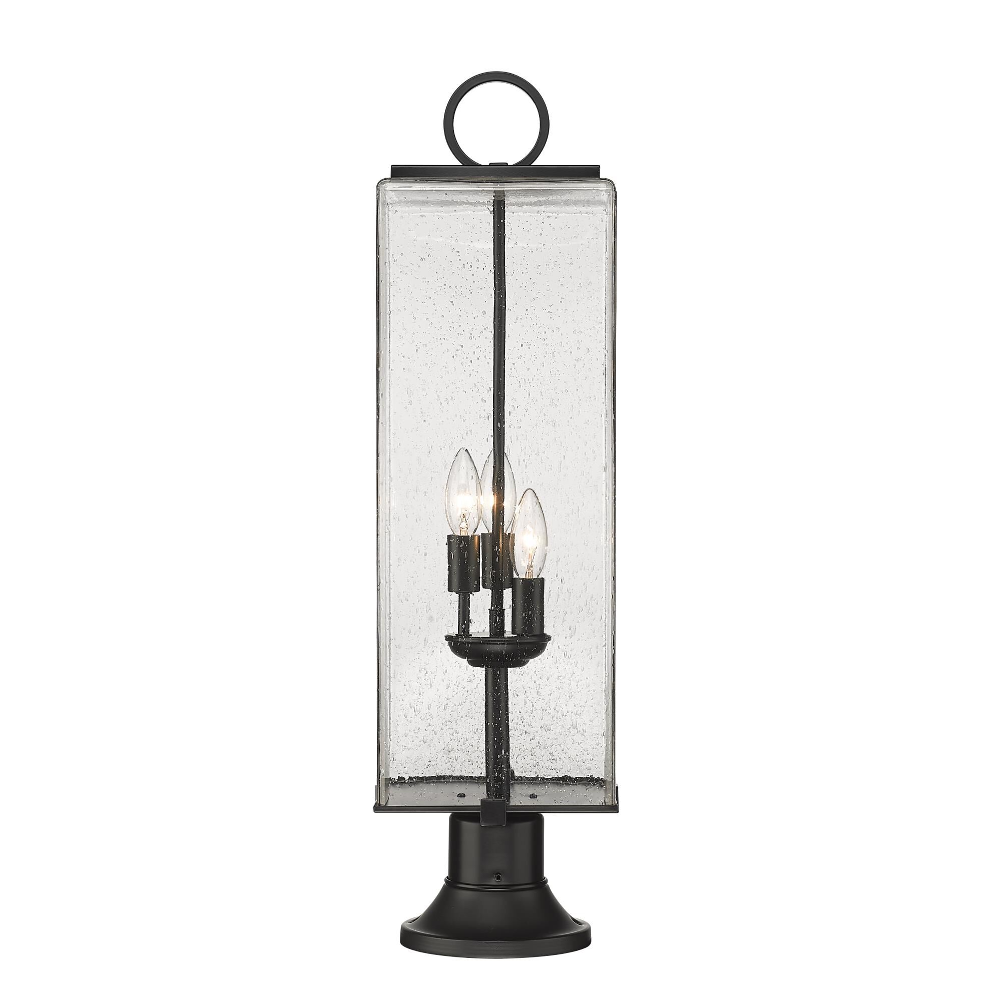Sana 28 Inch Tall 3 Light Outdoor Pier Lamp by Z-Lite