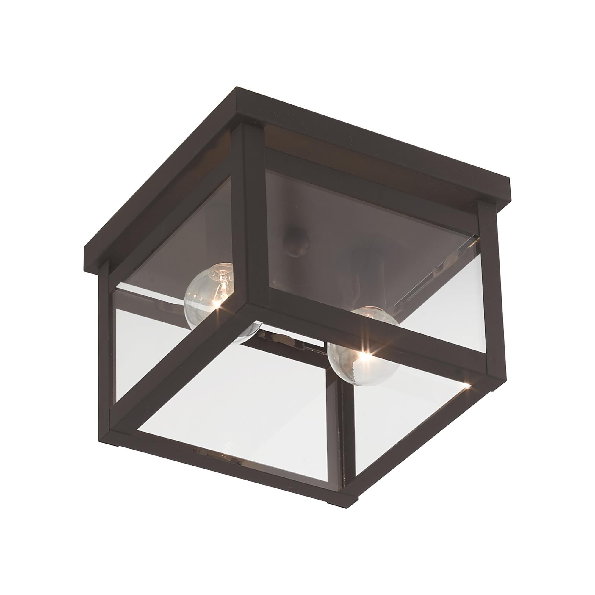 Milford 8 Inch 2 Light Flush Mount by Livex Lighting