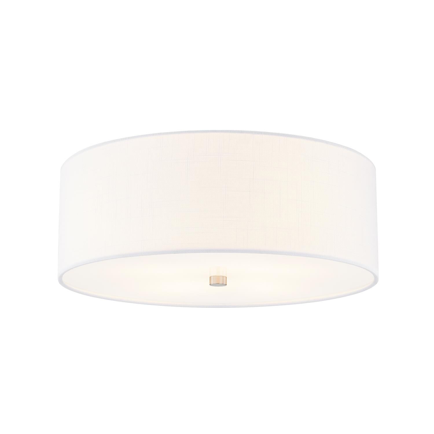 Textile - Classic 18 Inch Flush Mount by Justice Design Group