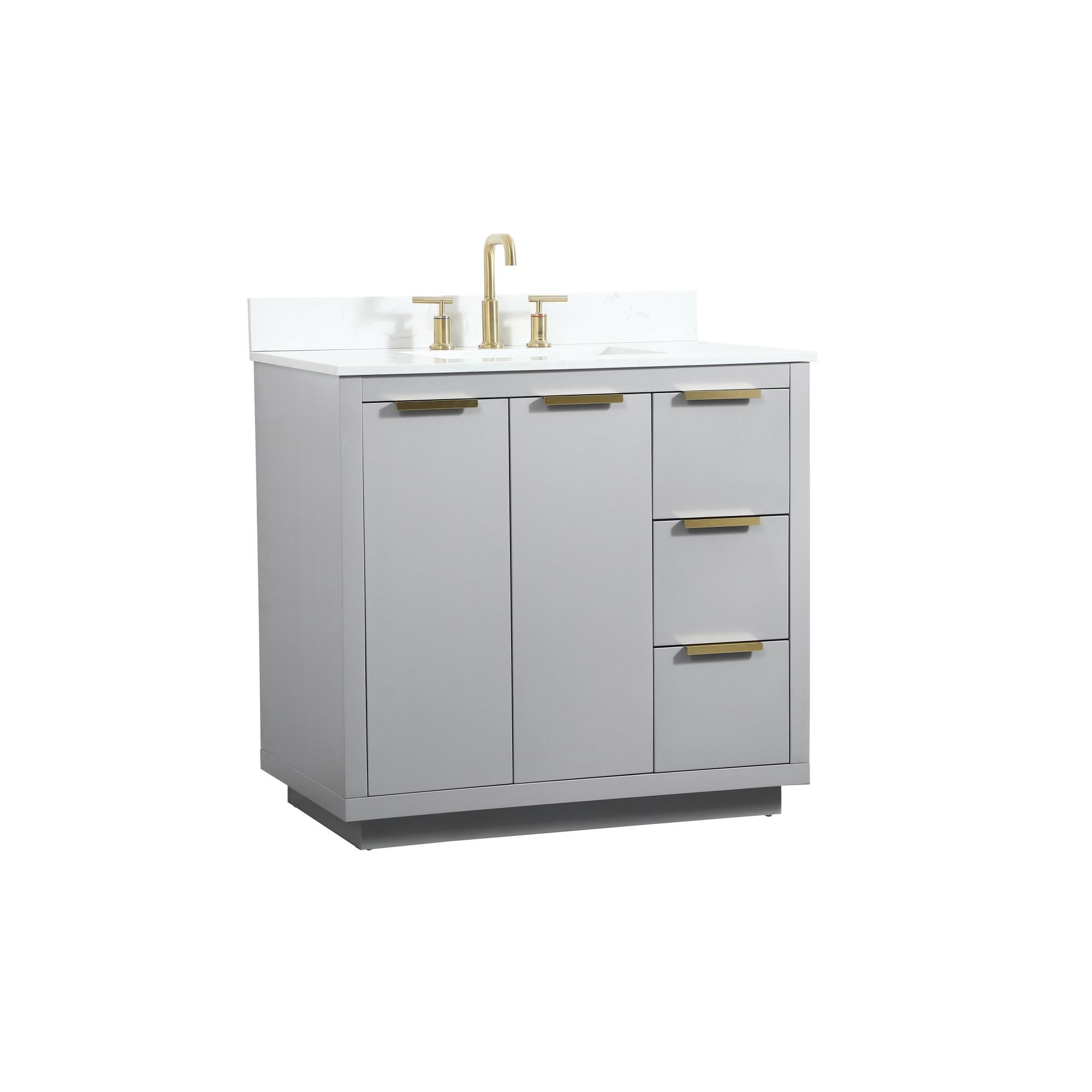 Blake 36 Inch Bath Vanity by Elegant Decor