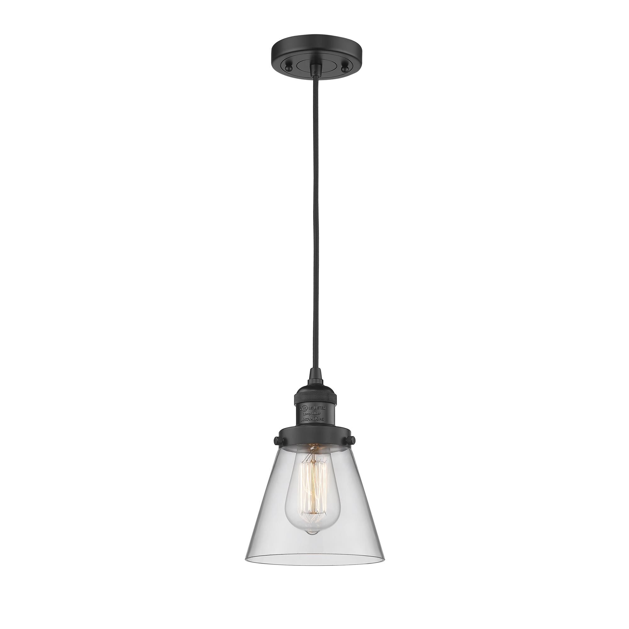 Bruno Marashlian Small Cone 6 Inch Mini Pendant by Innovations Lighting