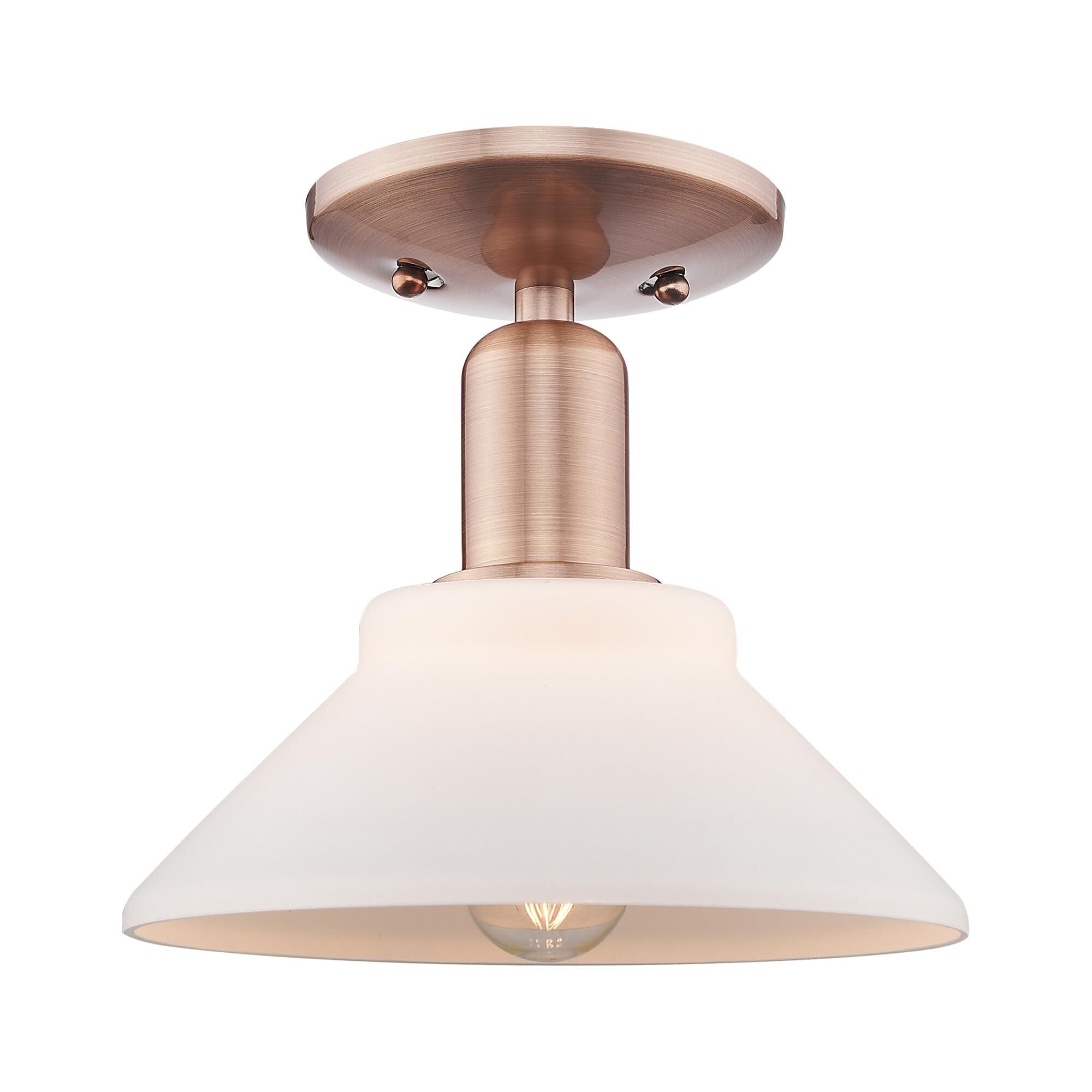 Bruno Marashlian Orwell 8 Inch Semi Flush Mount by Innovations Lighting