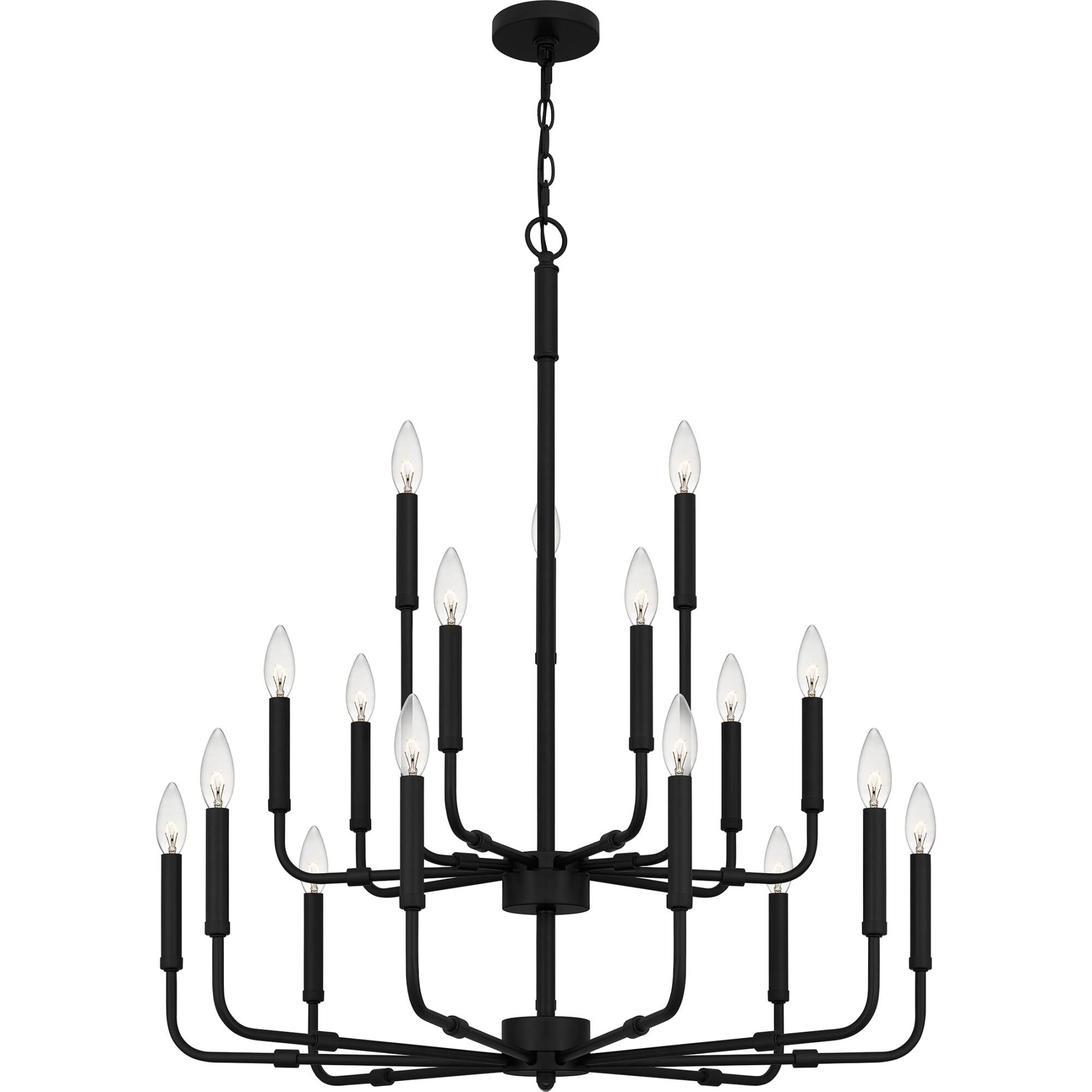 Abner 32 Inch 18 Light Chandelier by Quoizel
