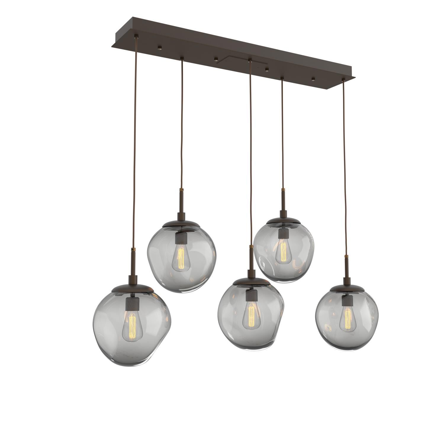 Levi Wilson Nebula 42 Inch 5 Light Linear Suspension Light by Hammerton Studio