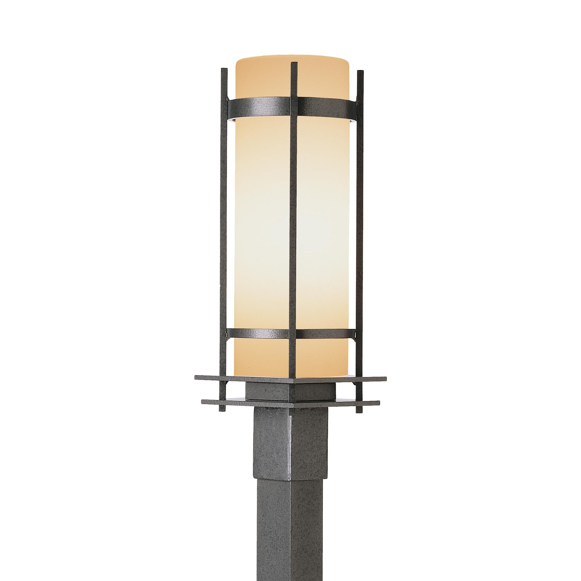 Hubbardton Forge Banded 22 Inch Tall Outdoor Post Lamp