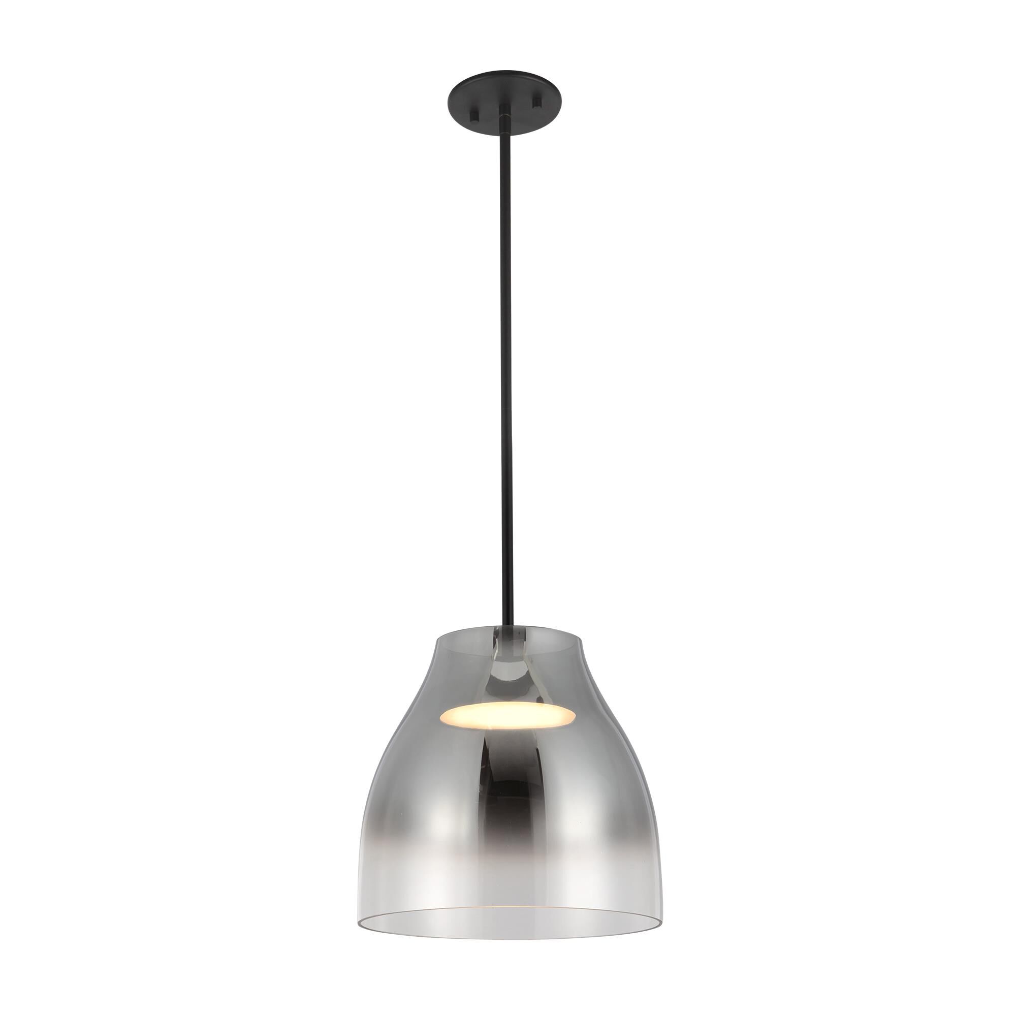 Shown in Black finish and Smoked with Frosted Acrylic Diffuser glass