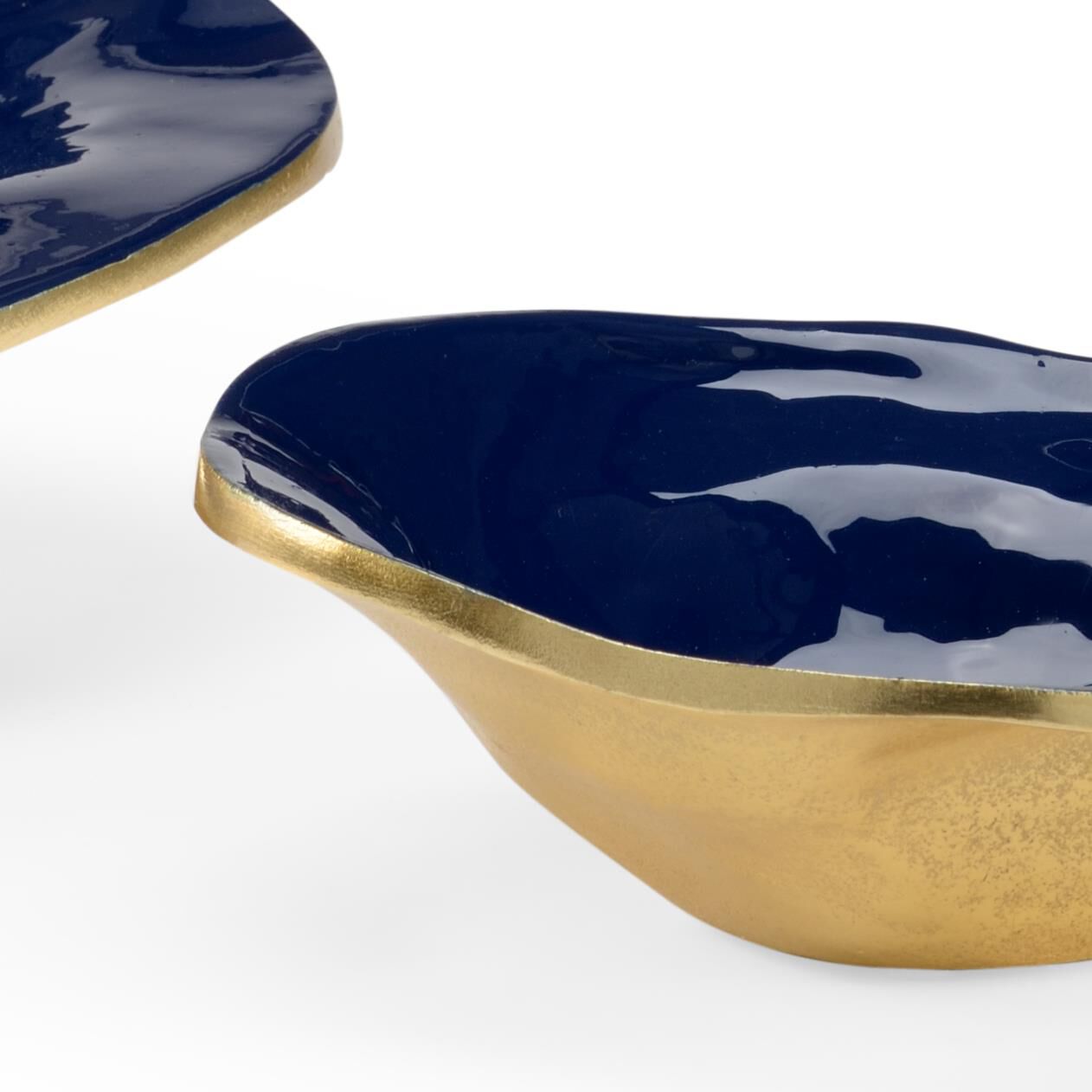 Shown in Metallic Gold and Navy finish