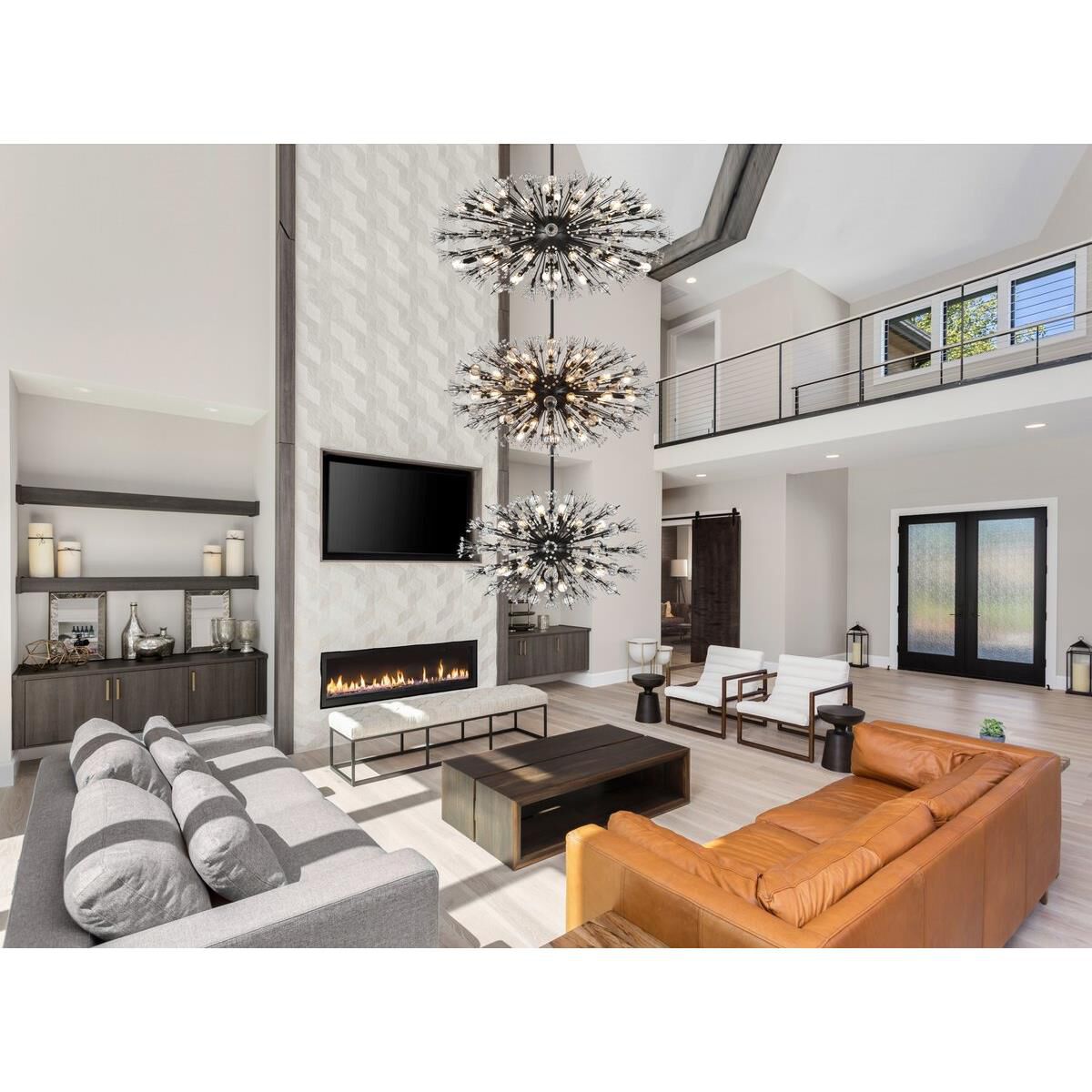 Vera 25 Inch 100 Light Chandelier by Elegant Lighting