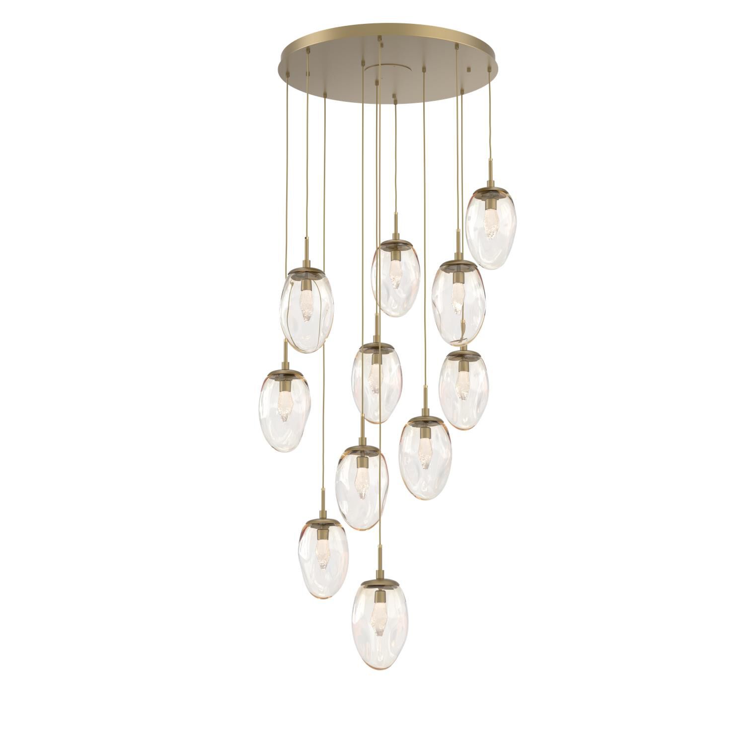 Levi Wilson Nebula 37 Inch 11 Light LED Multi Light Pendant by Hammerton Studio