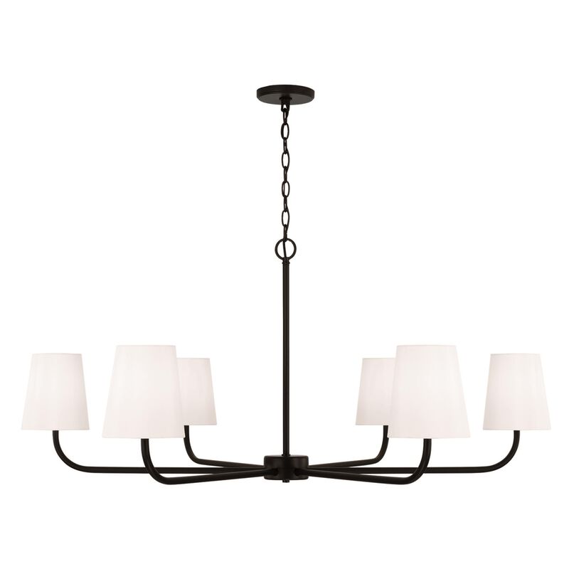 Brody 47 Inch 6 Light Chandelier by Capital Lighting Fixture Company