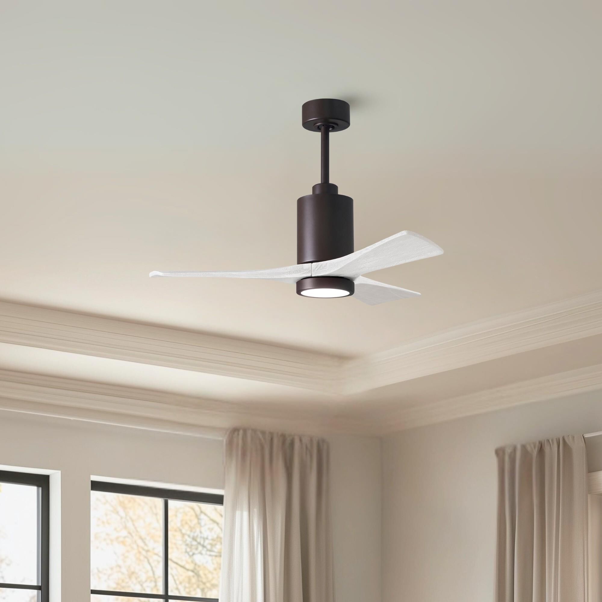 Patricia 42 Inch Ceiling Fan with Light Kit by Matthews Fan Company