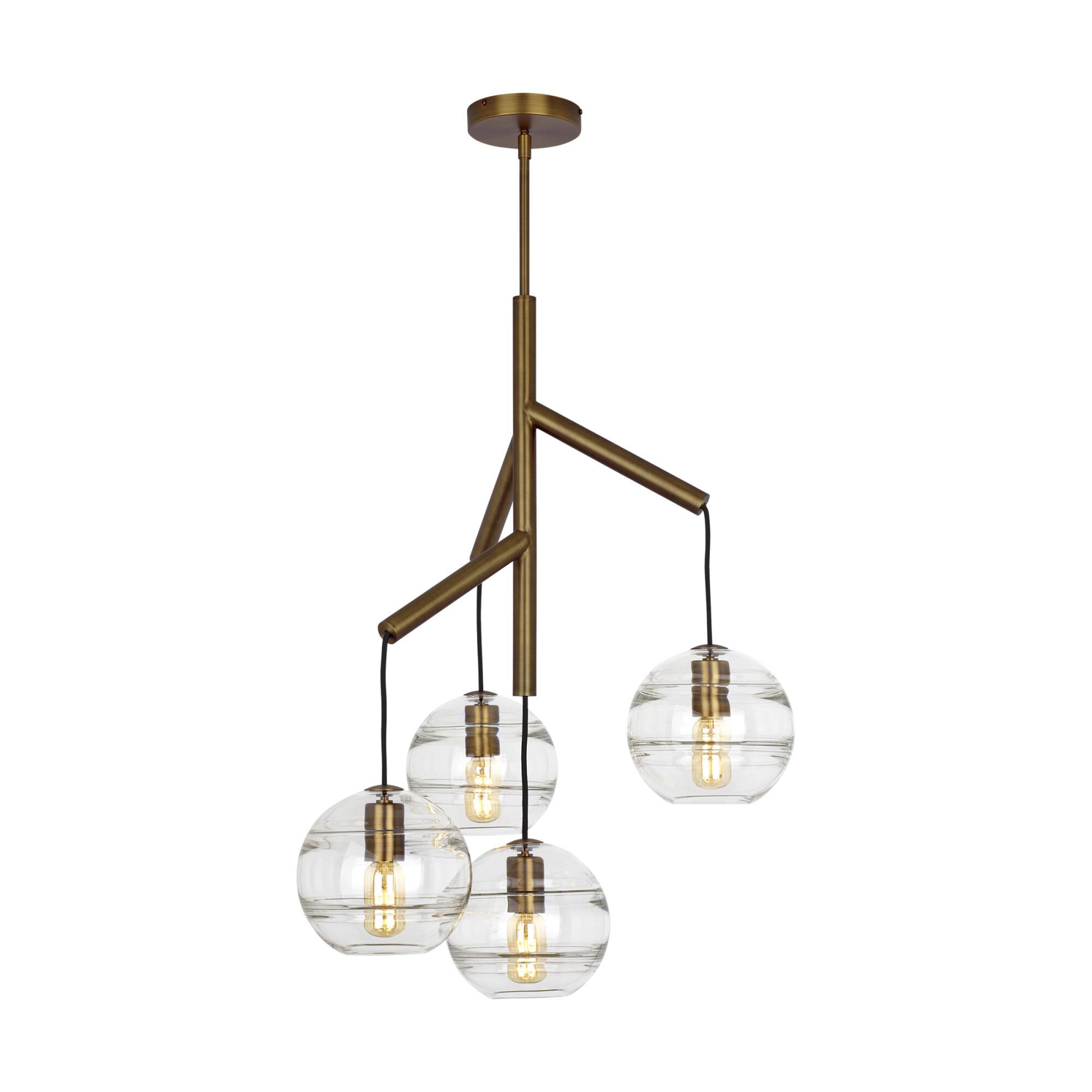 Sean Lavin Sedona 24 Inch 4 Light Multi Light Pendant by Visual Comfort Modern Collection