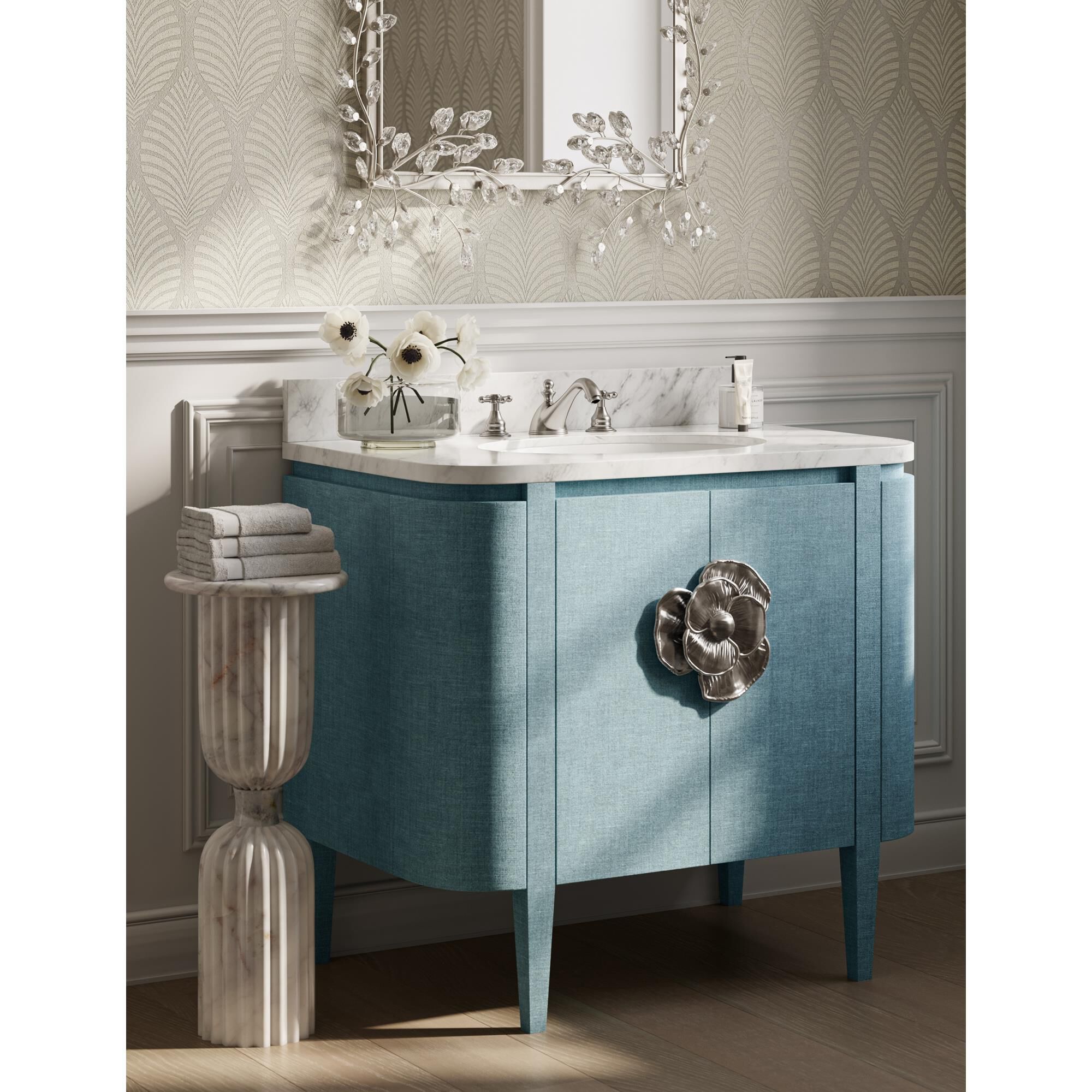 Passementerie Accent Table by Currey and Company