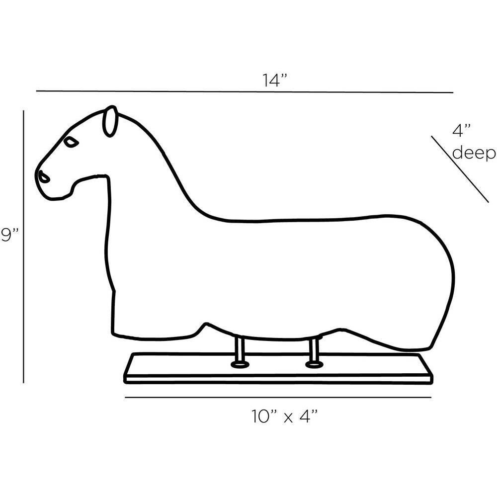 Vanderlinde 9 Inch Sculpture by Arteriors Home