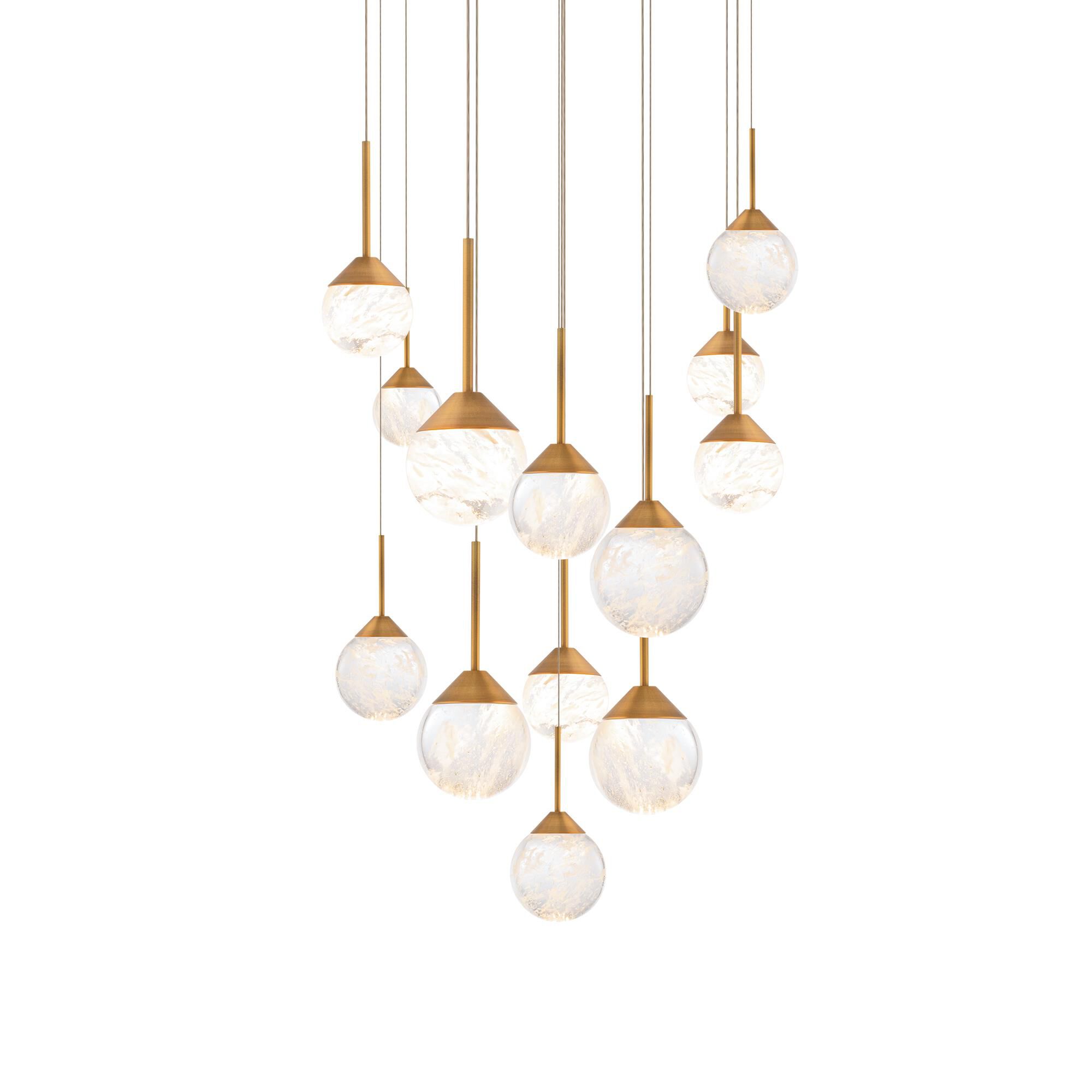 Shown in Aged Brass finish